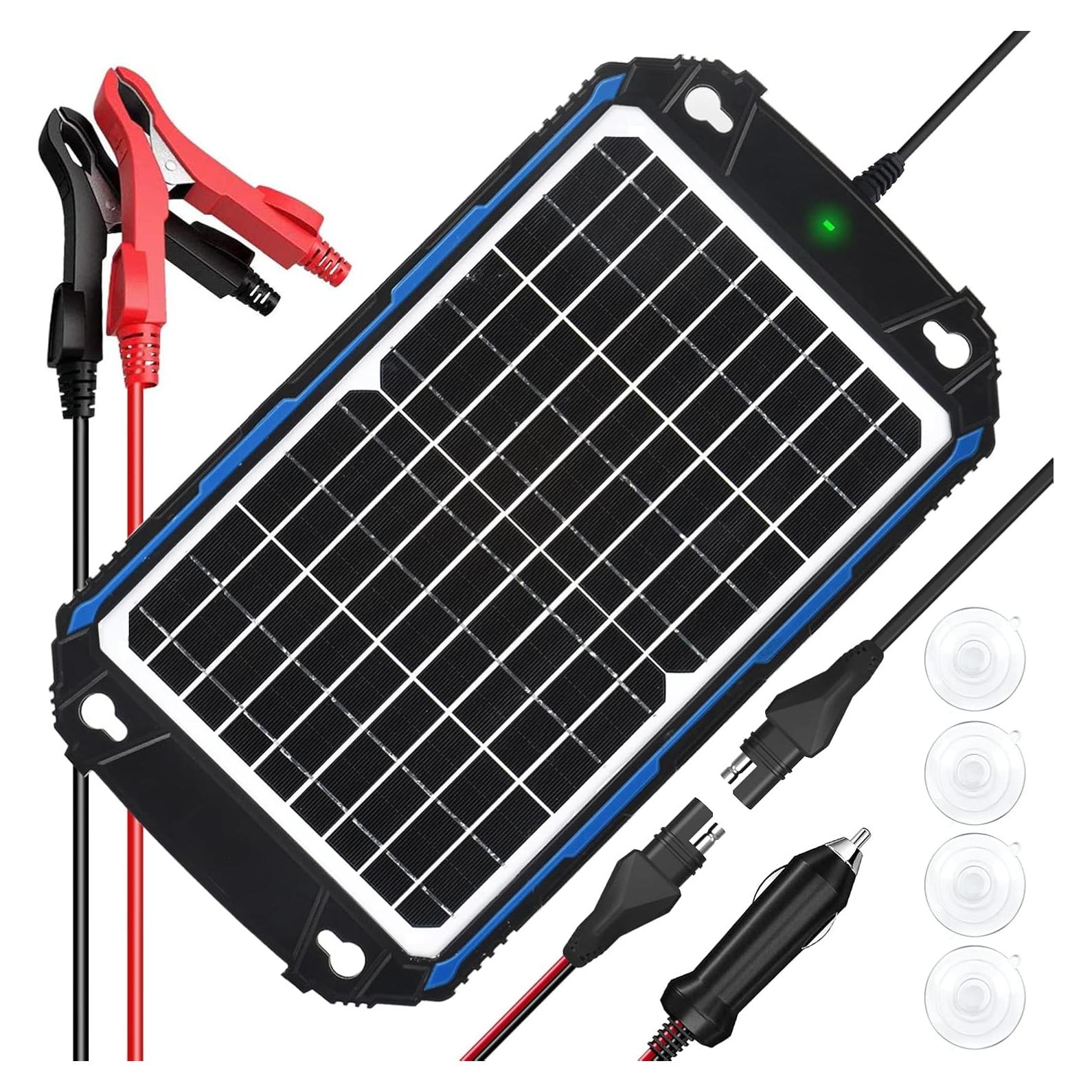 Cargador Solar 12W 12V Suner Power MPPT Impermeable