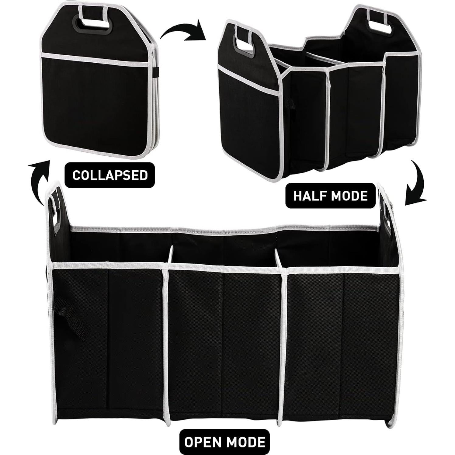 Organizador de Maletero Frcctre Plegable 3 Compartimentos Impermeable