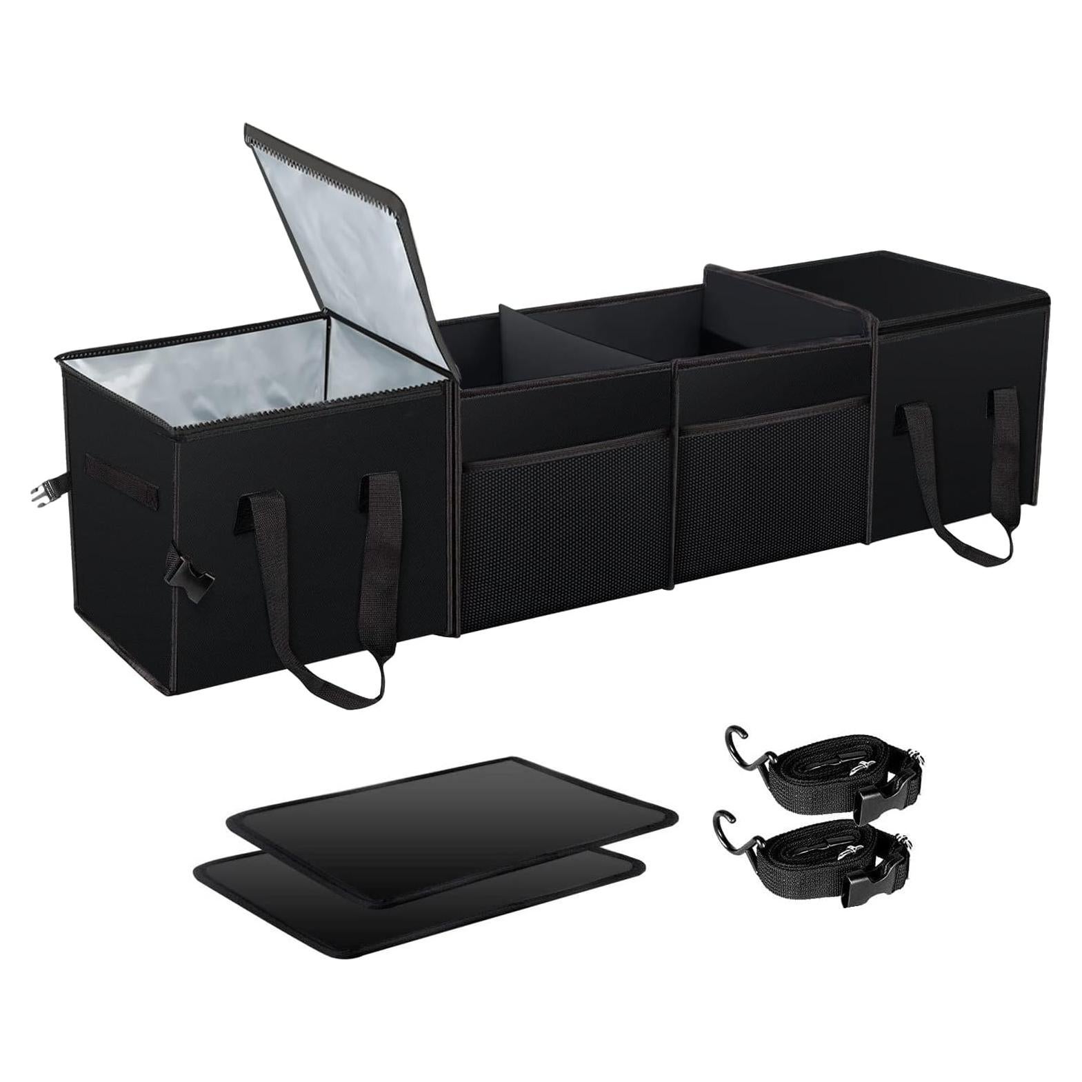 Organizador de Maletero X-cosrack con 2 Bolsas Térmicas Negro
