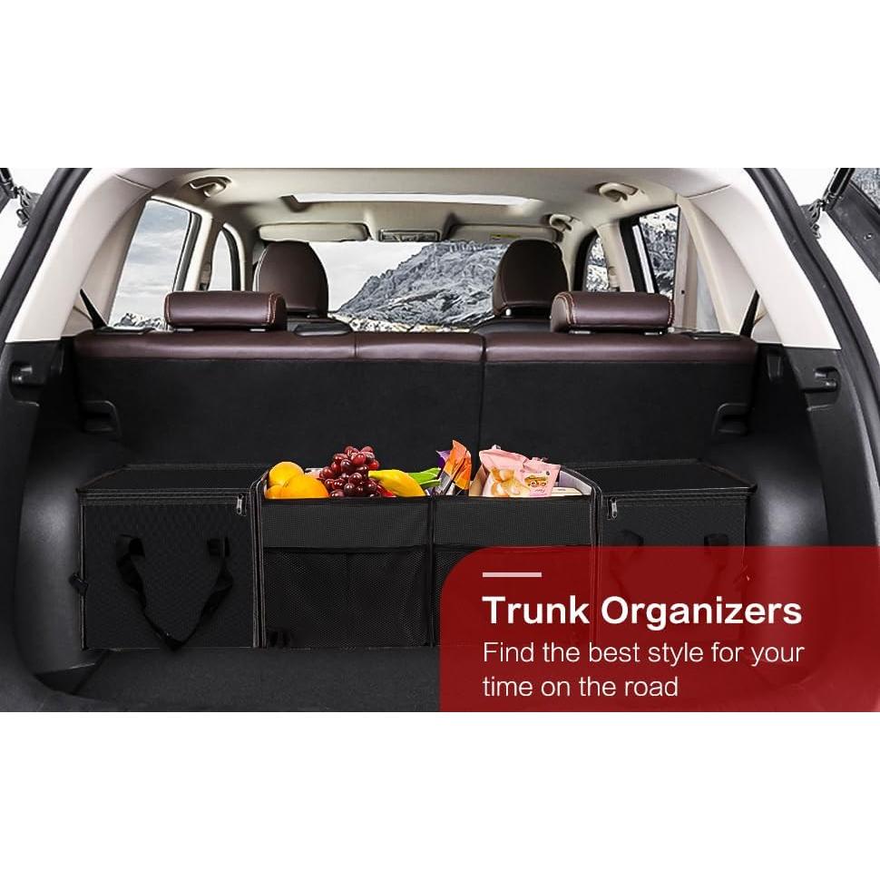 Organizador de Maletero X-cosrack con 2 Bolsas Térmicas Negro