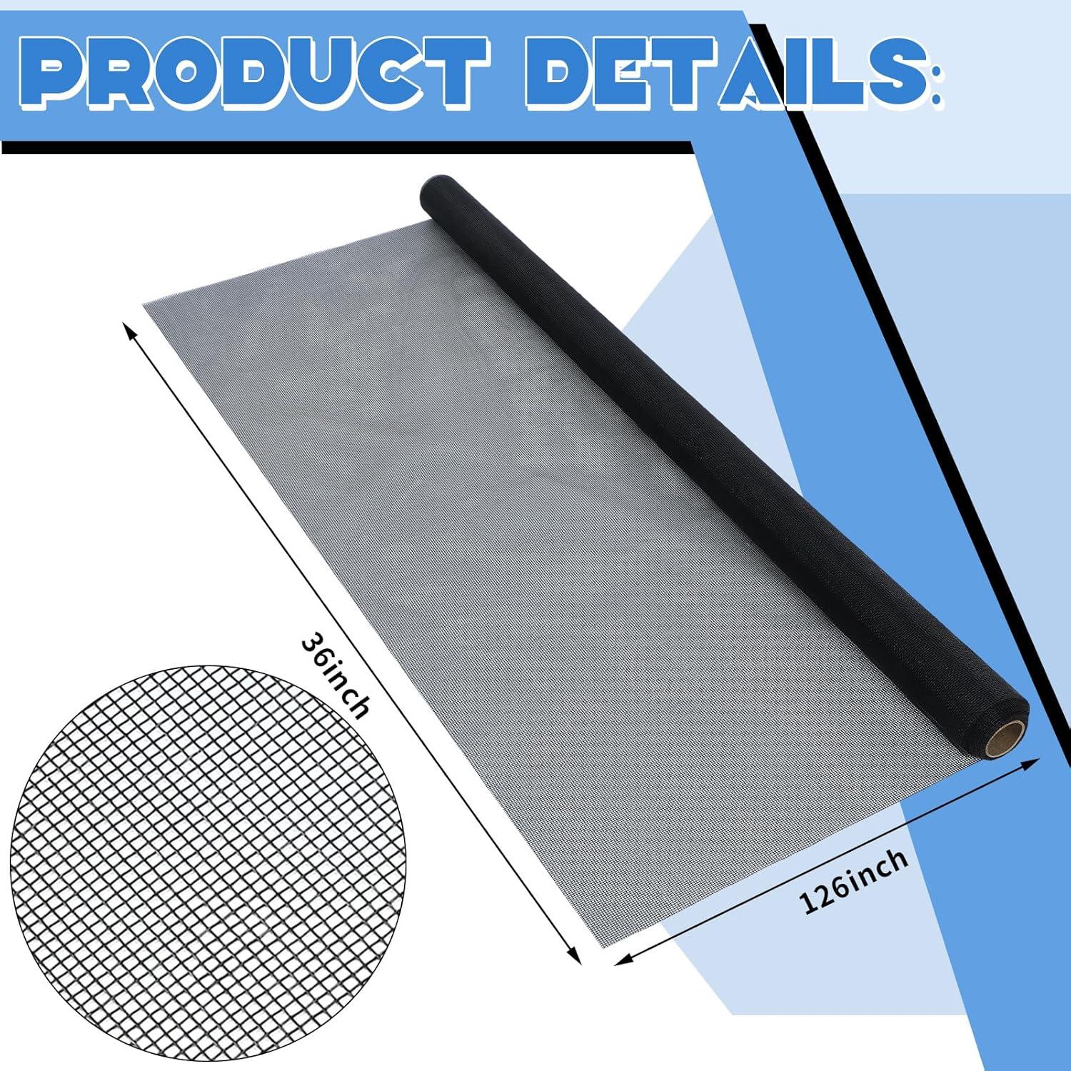 Kit de Pantalla de Ventana DIY Yaocom 81.28 cm x 81.28 cm