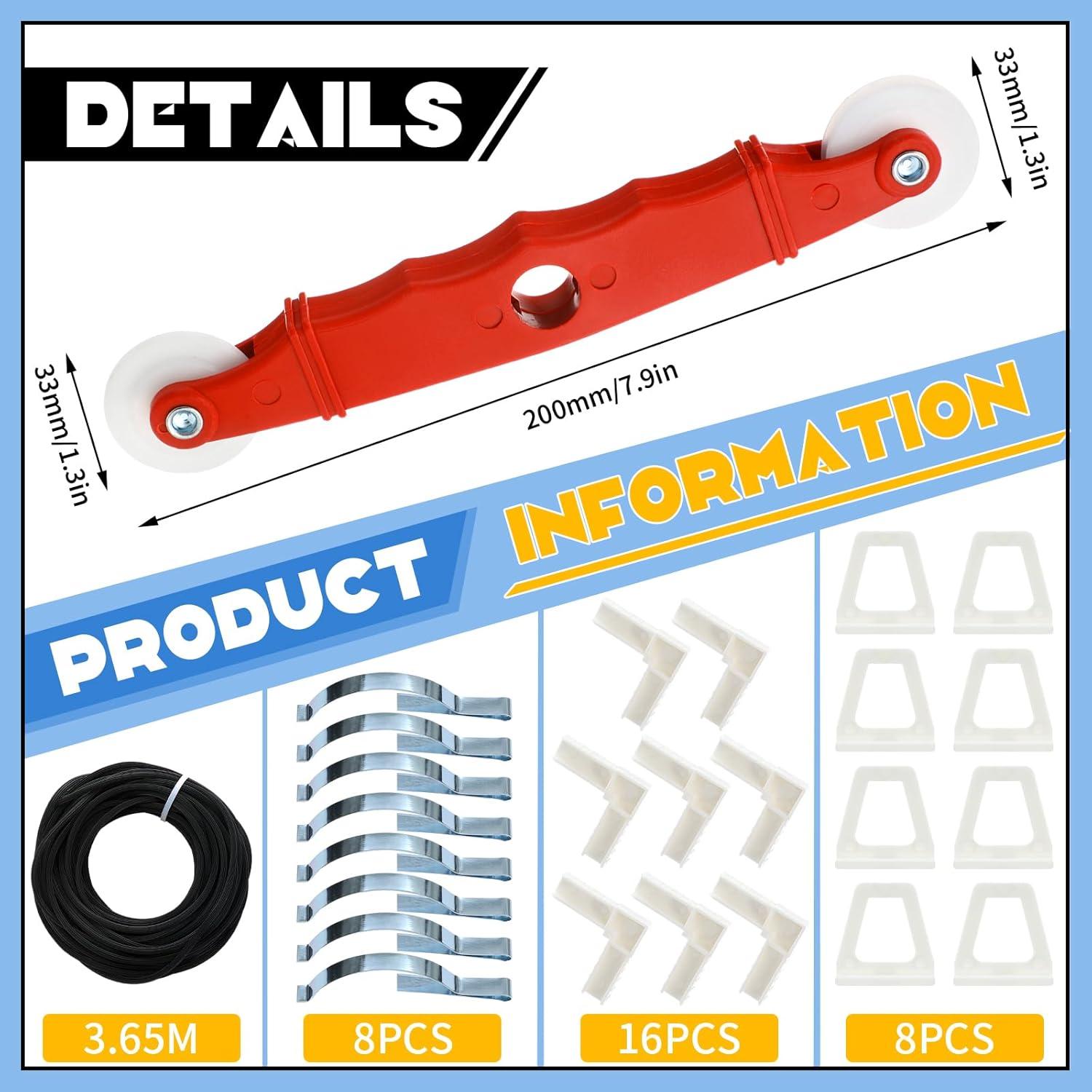 Kit de Pantalla de Ventana DIY Yaocom 81.28 cm x 81.28 cm
