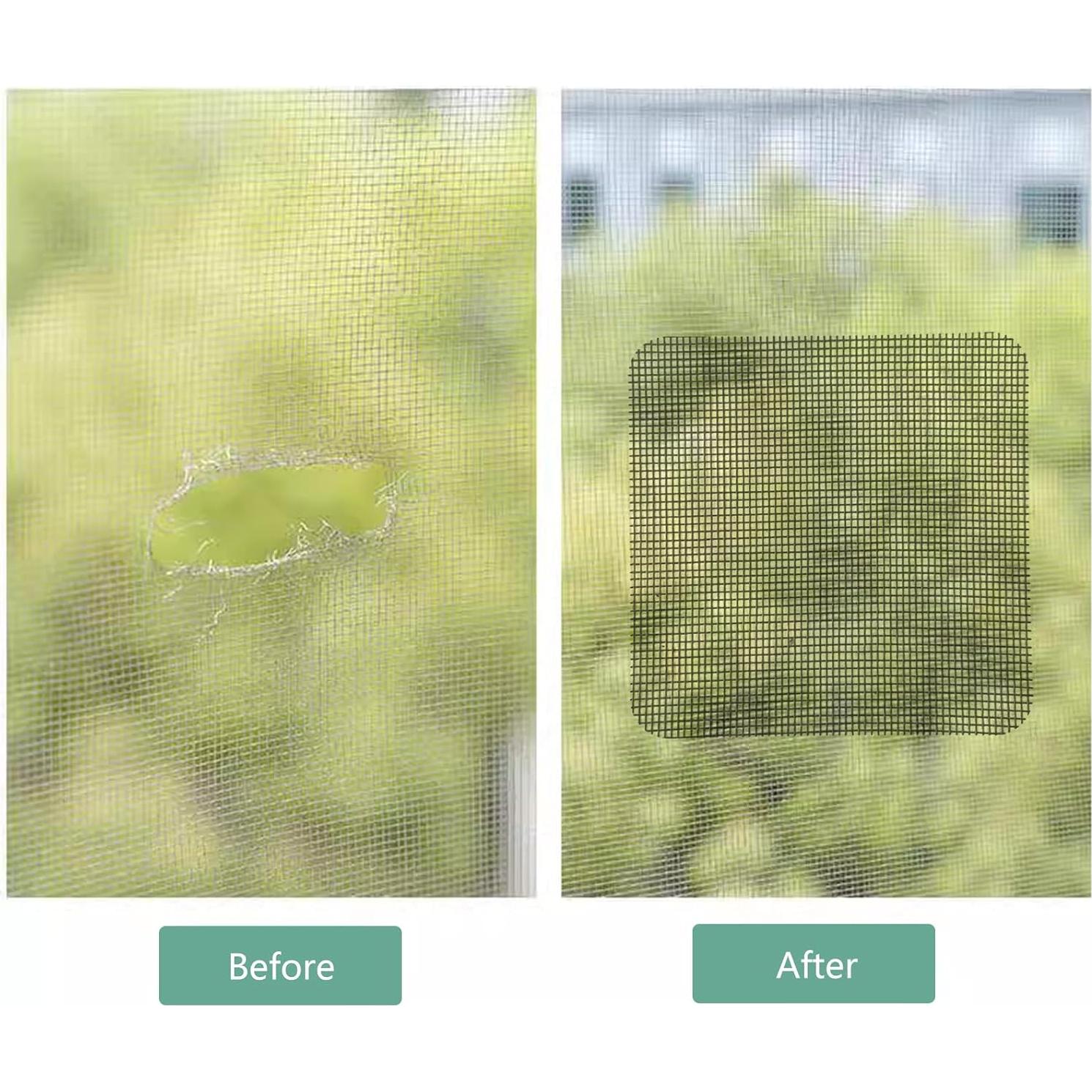 30 Piezas Parche de Reparación de Pantallas RUIFU 10x10cm