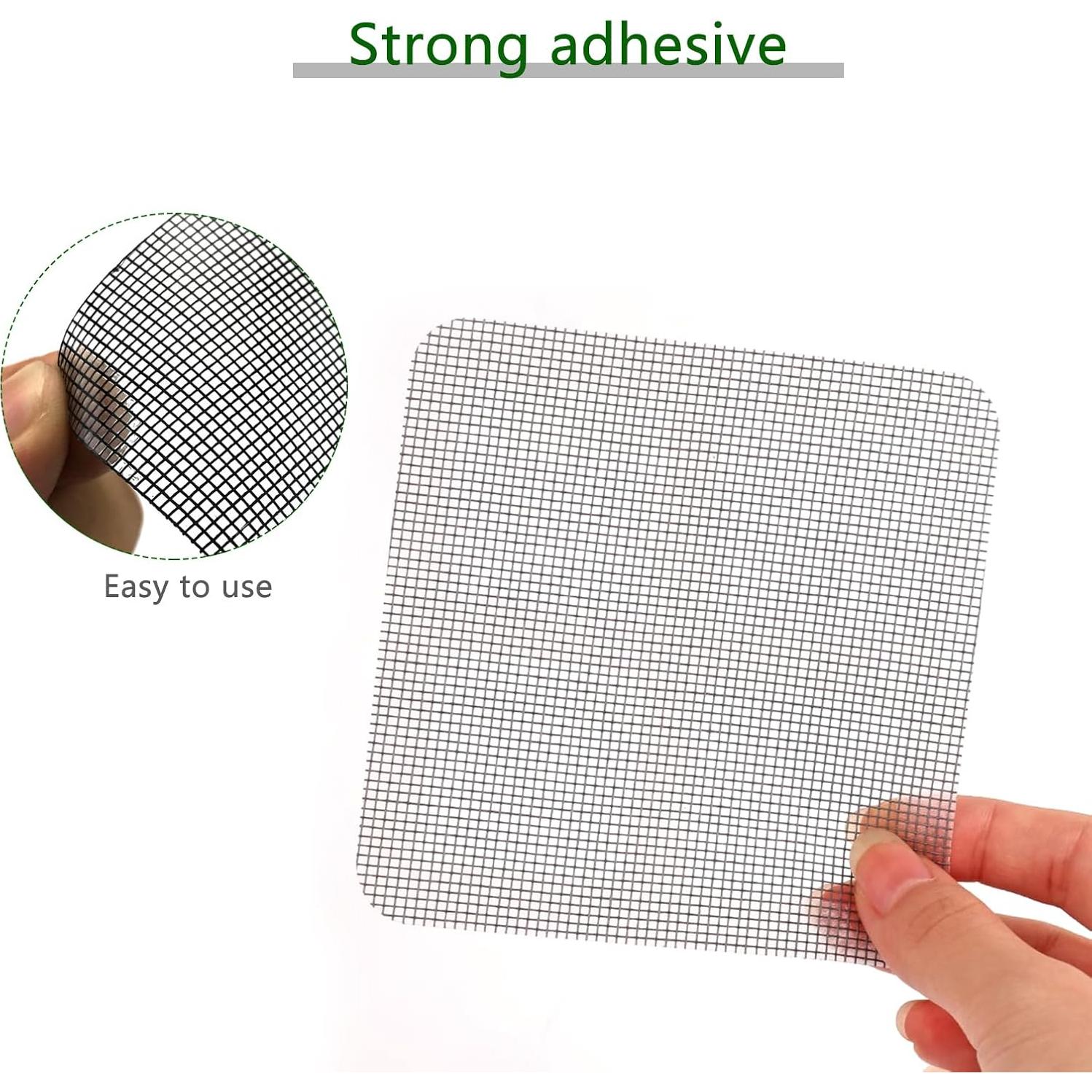 30 Piezas Parche de Reparación de Pantallas RUIFU 10x10cm