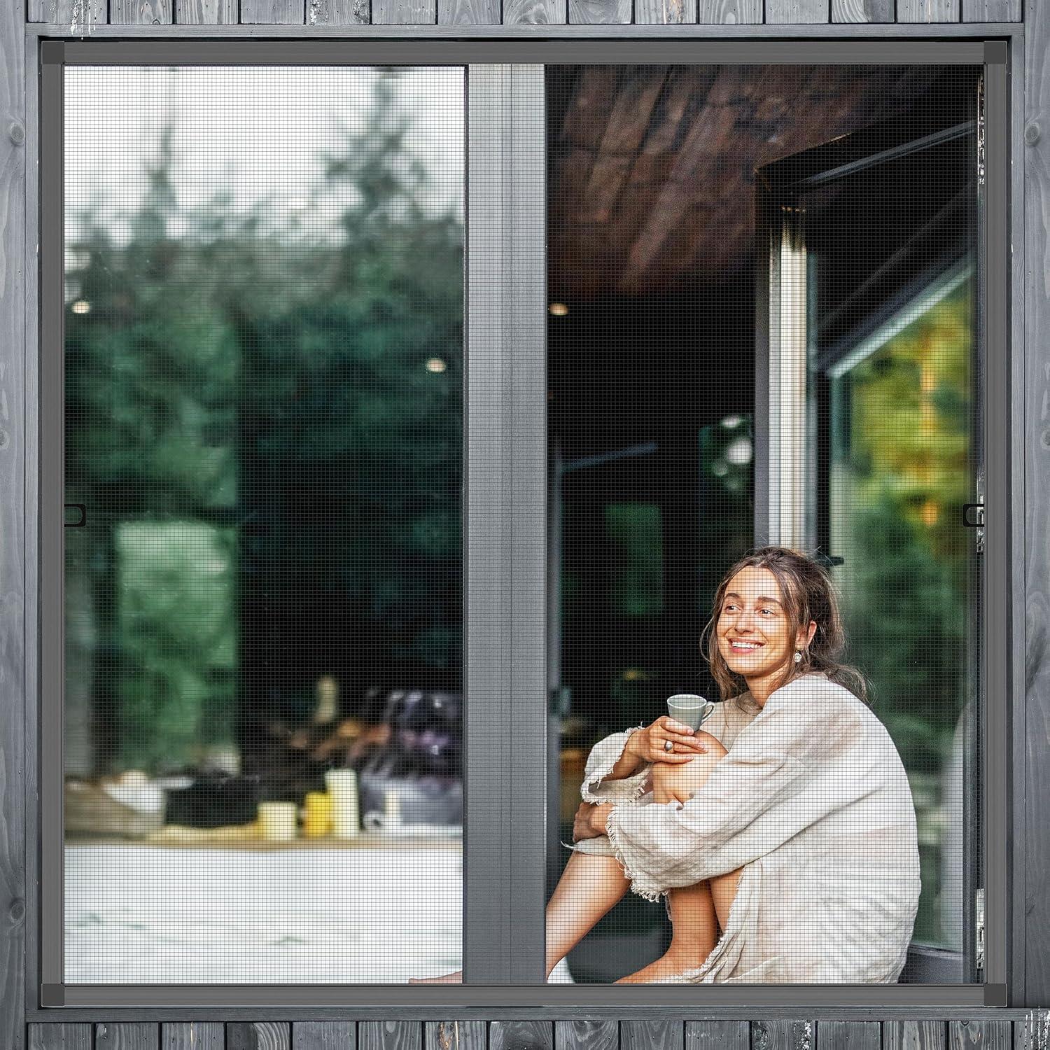 Kit de Pantalla de Ventana Augblinds 46x46 cm - 2 Juegos