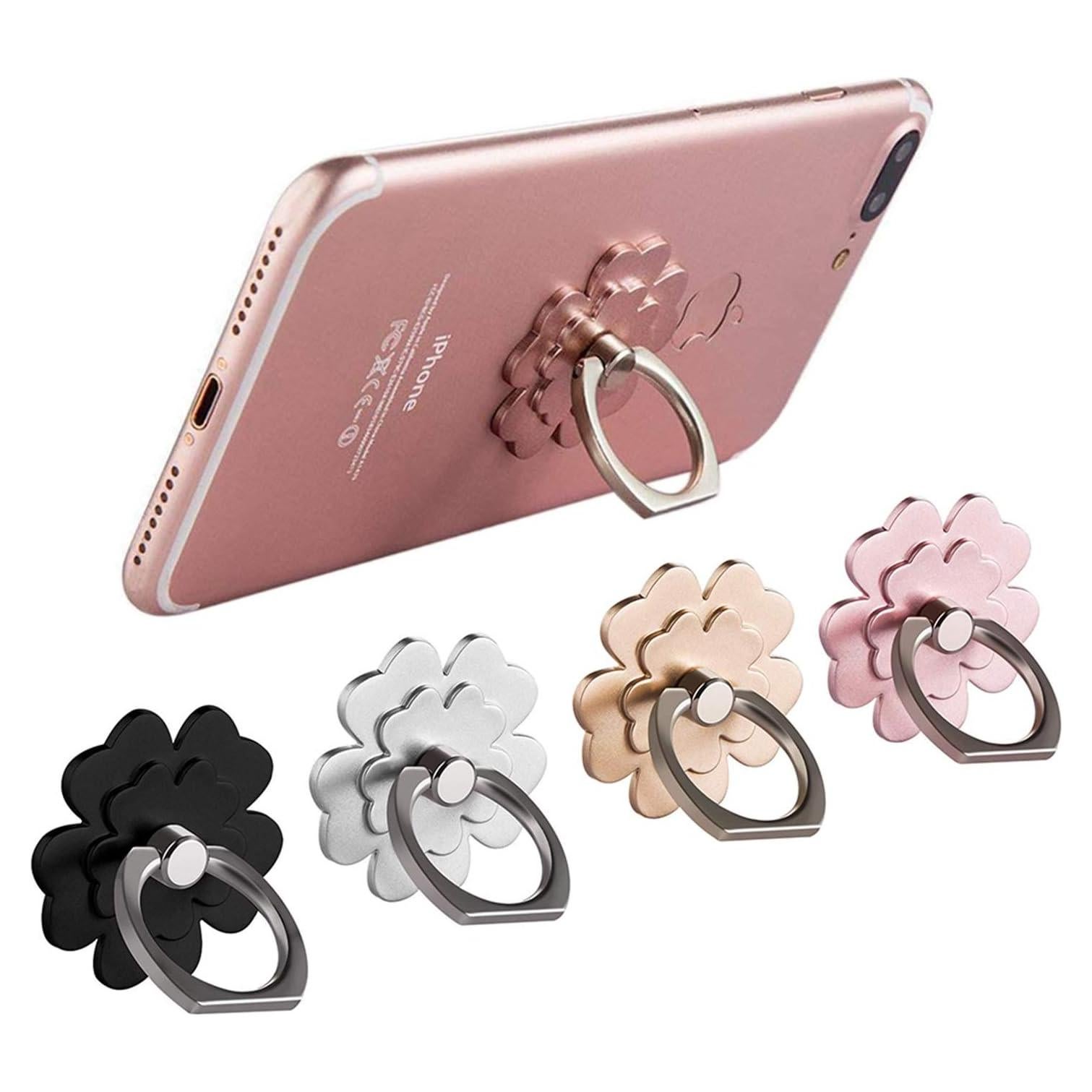 Soporte de Anillo para Teléfono SKYii 360° Rotación 4 Piezas