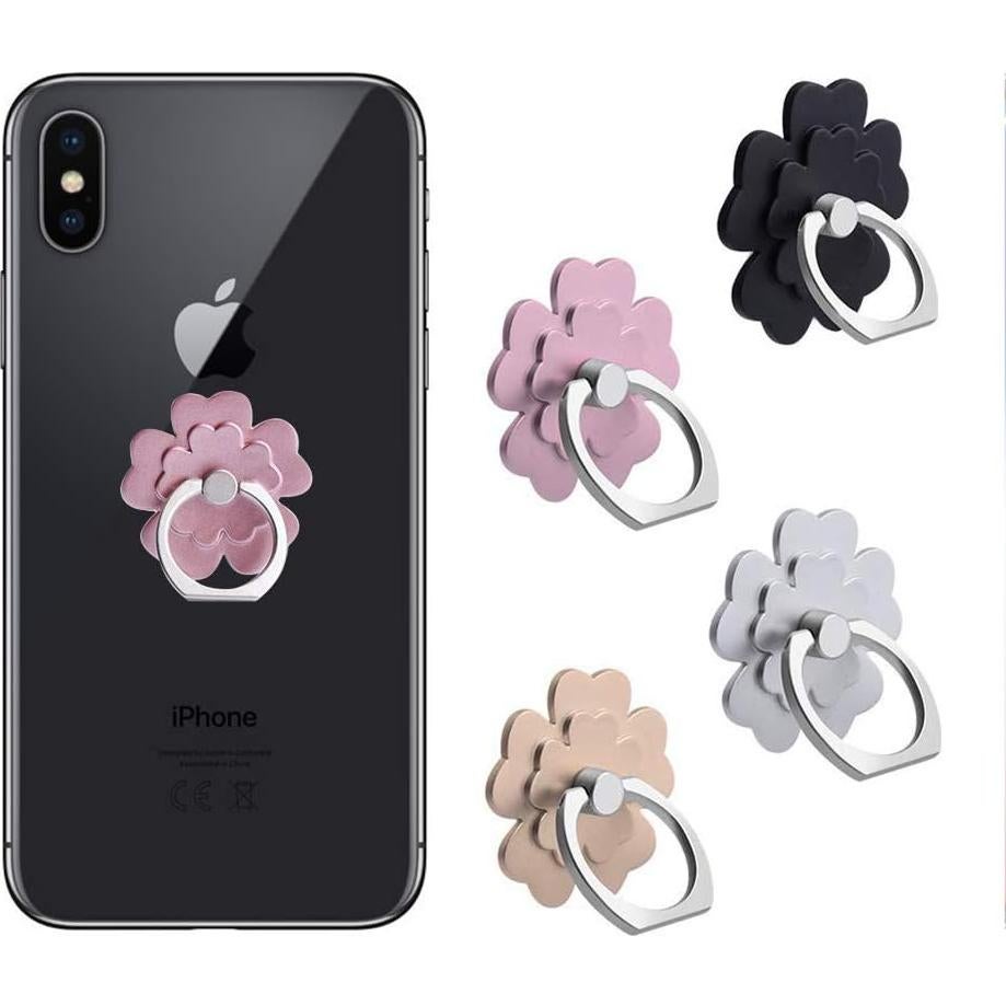 Soporte de Anillo para Teléfono SKYii 360° Rotación 4 Piezas