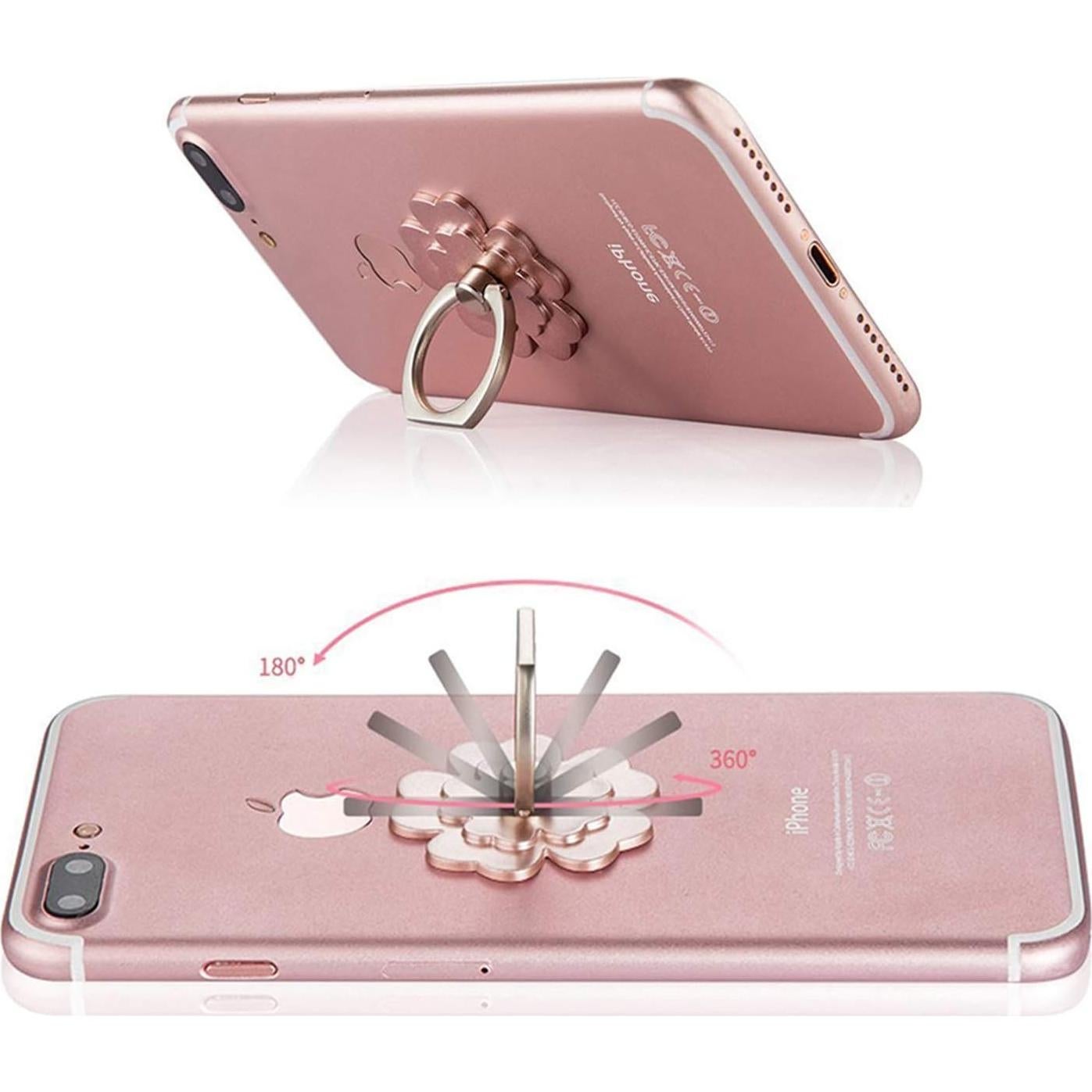 Soporte de Anillo para Teléfono SKYii 360° Rotación 4 Piezas