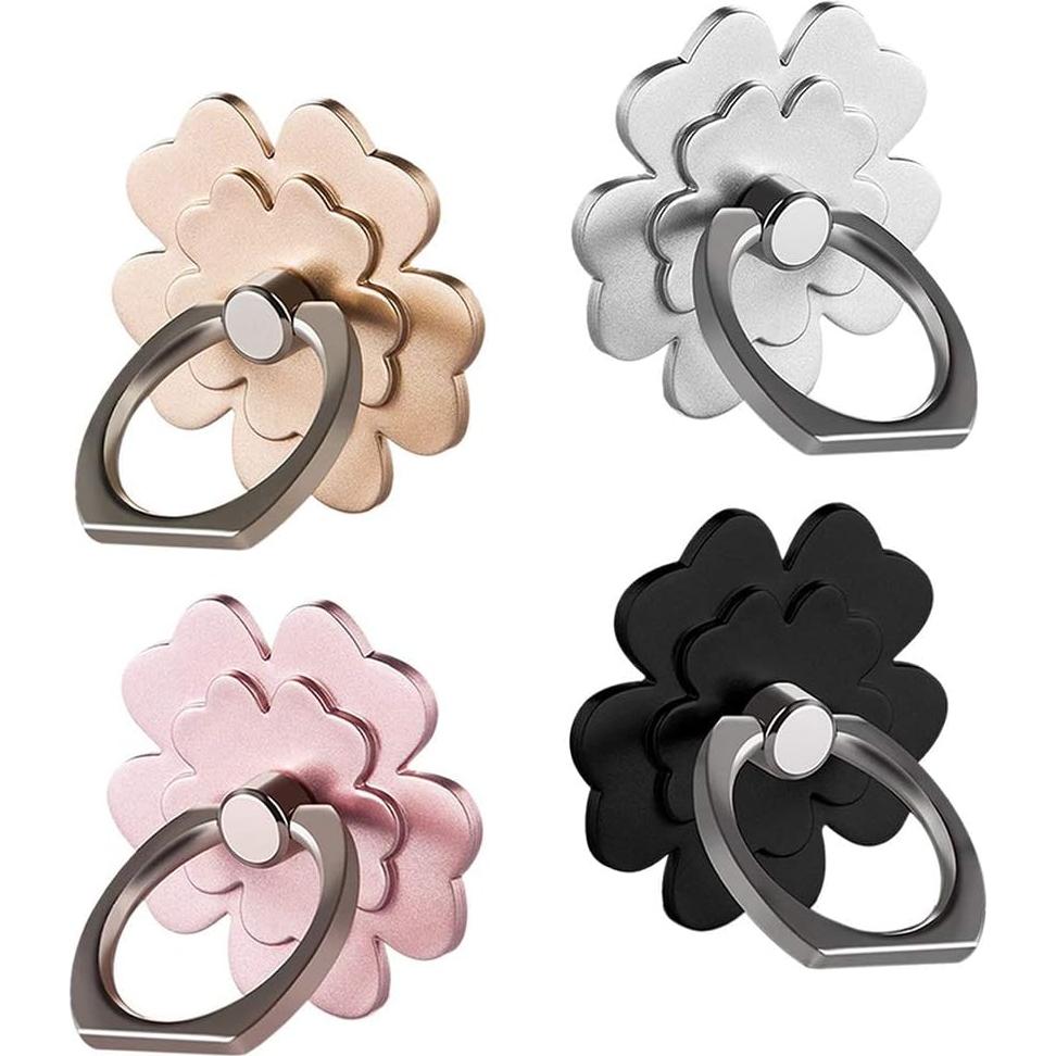 Soporte de Anillo para Teléfono SKYii 360° Rotación 4 Piezas