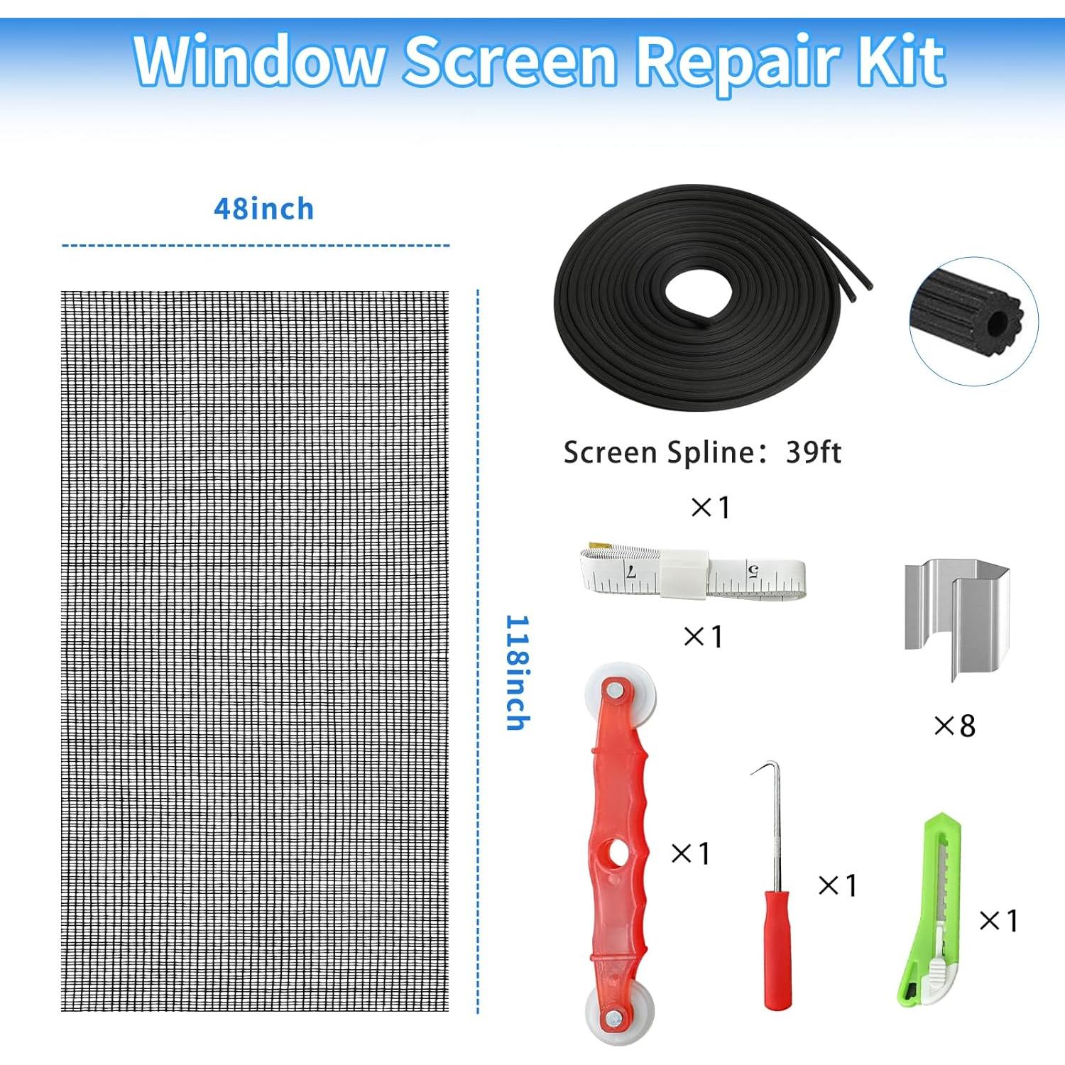 Kit de Reparación de Pantallas de Ventana VAKEEN 1.57 kg