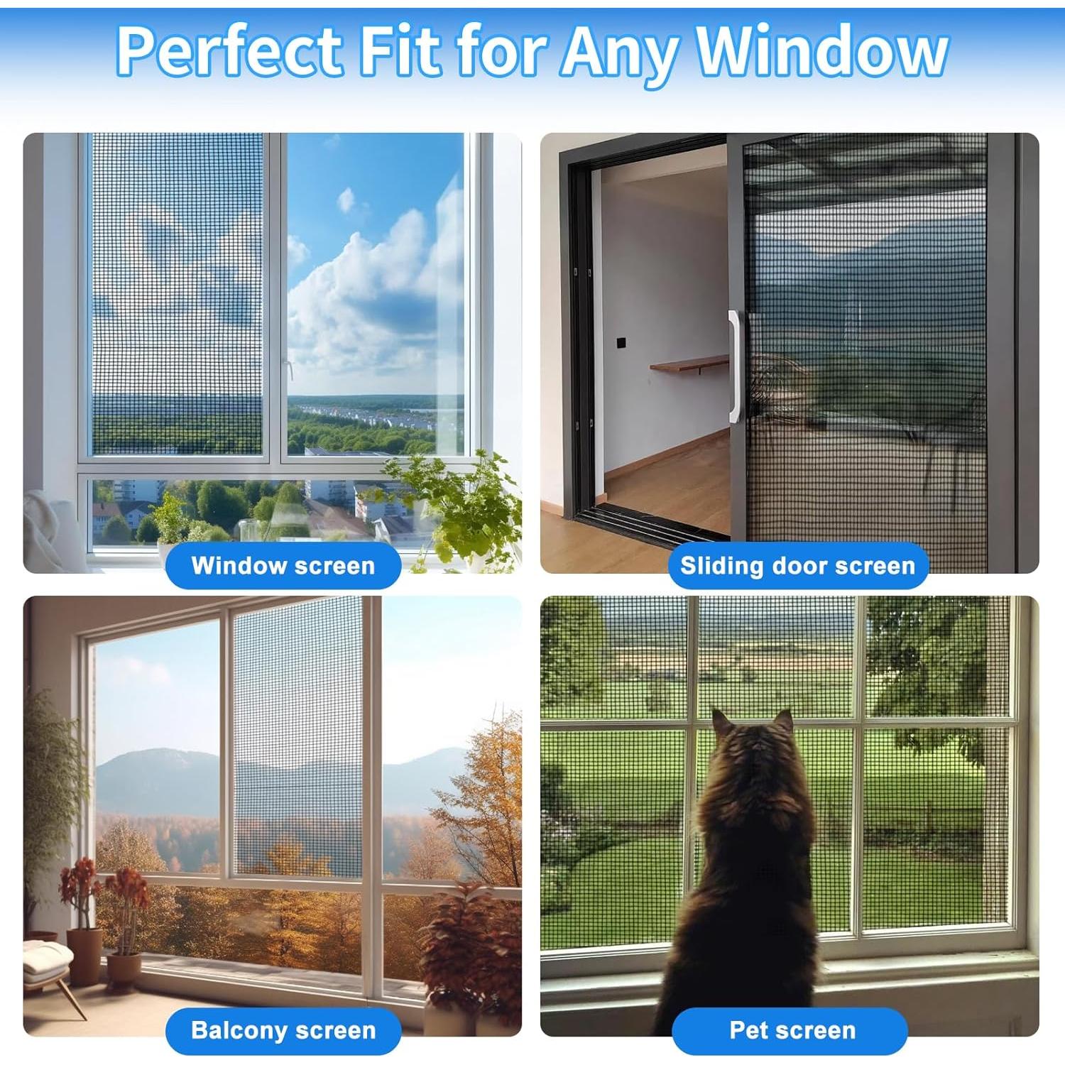 Kit de Reparación de Pantallas de Ventana VAKEEN 1.57 kg