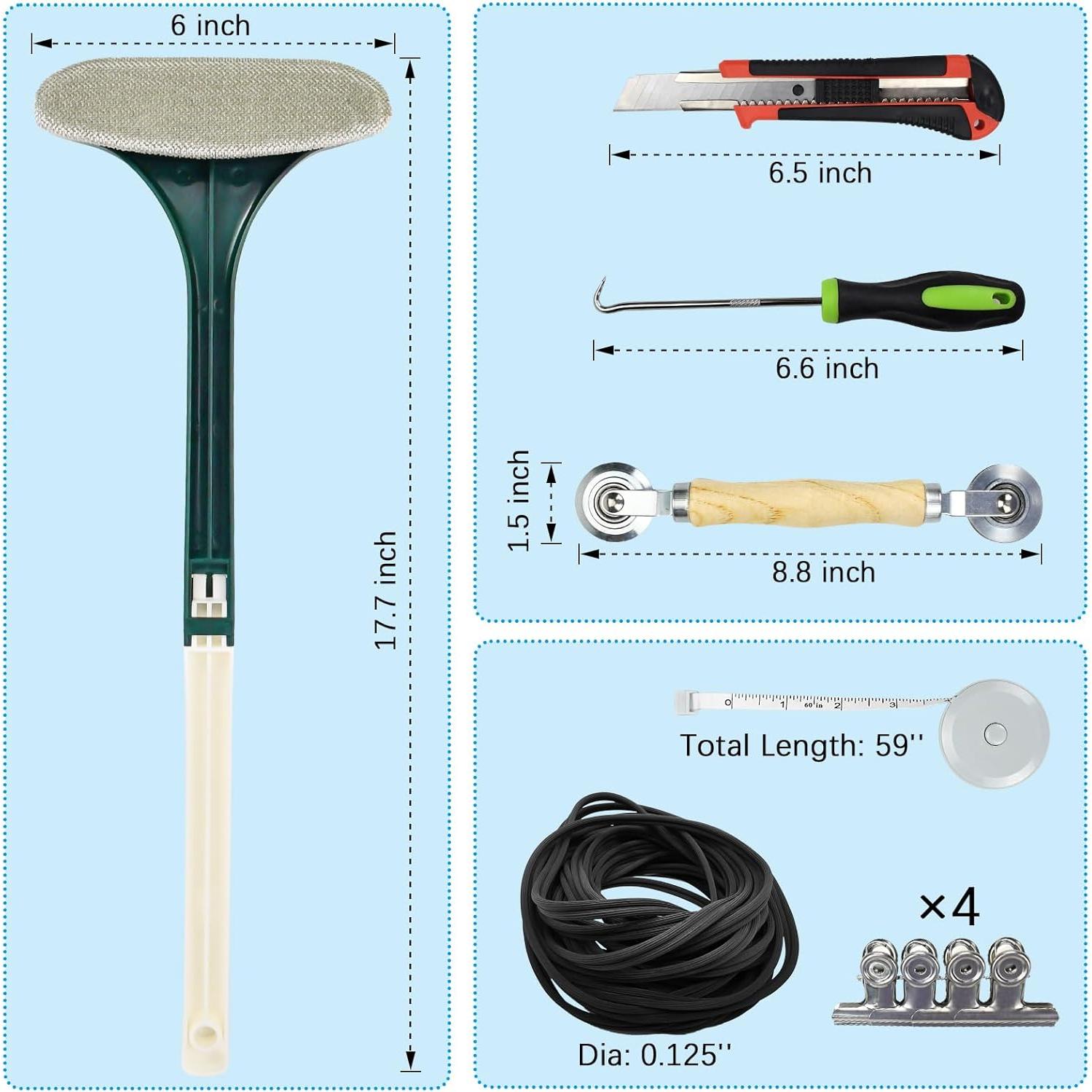 Kit de Pantalla para Mascotas Yoochee 36x100 cm Negro