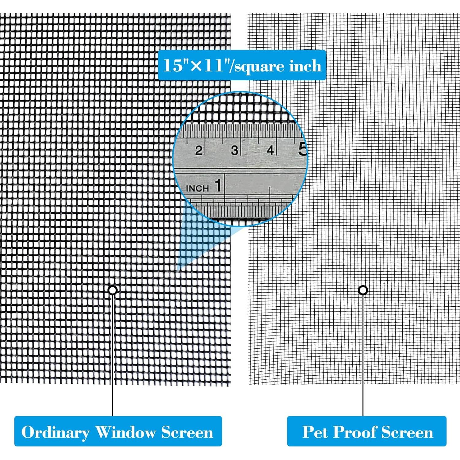 Kit de Pantalla para Mascotas Yoochee 36x100 cm Negro