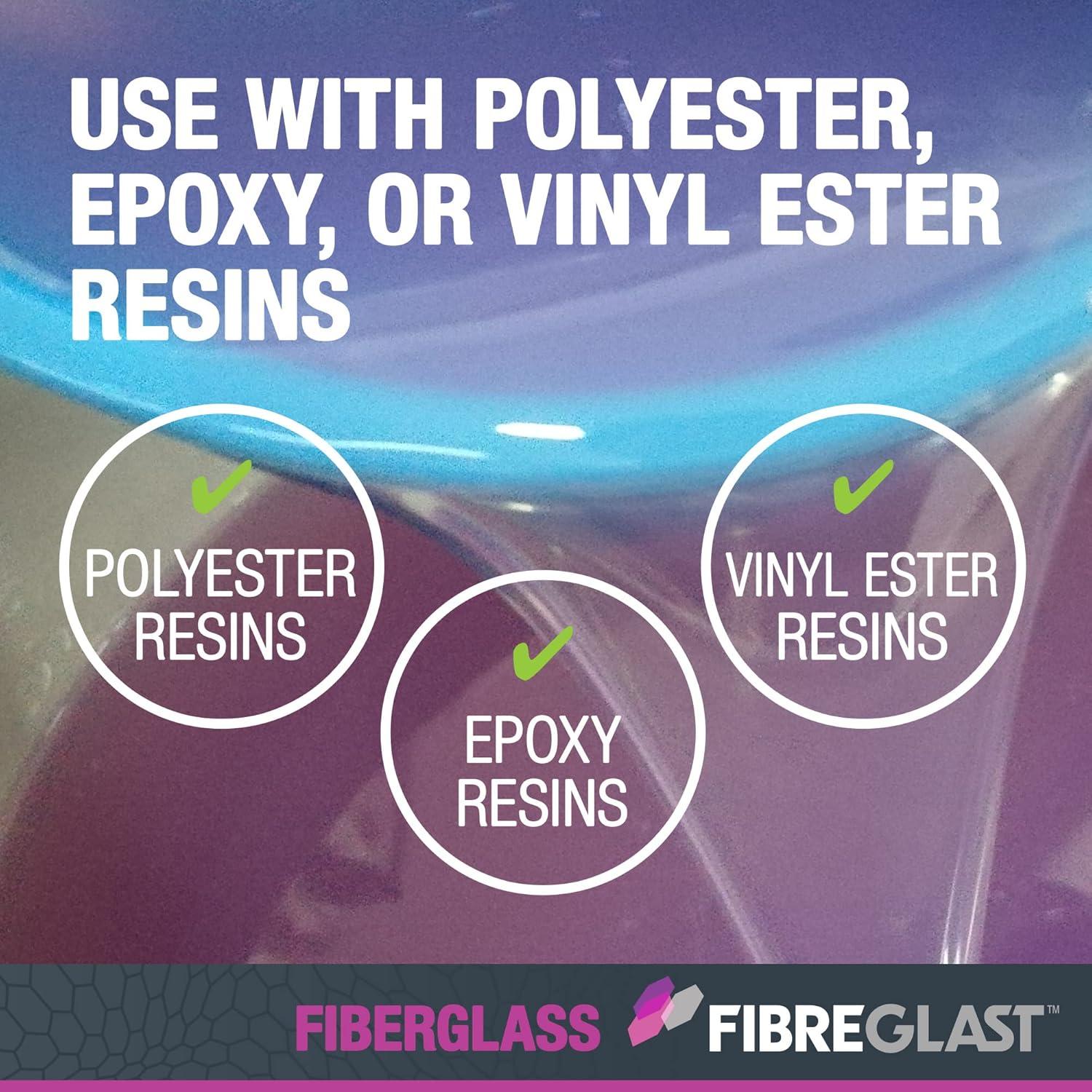 Malla de Fibra de Vidrio Fibre Glast 4.57 m Blanca - Resistente