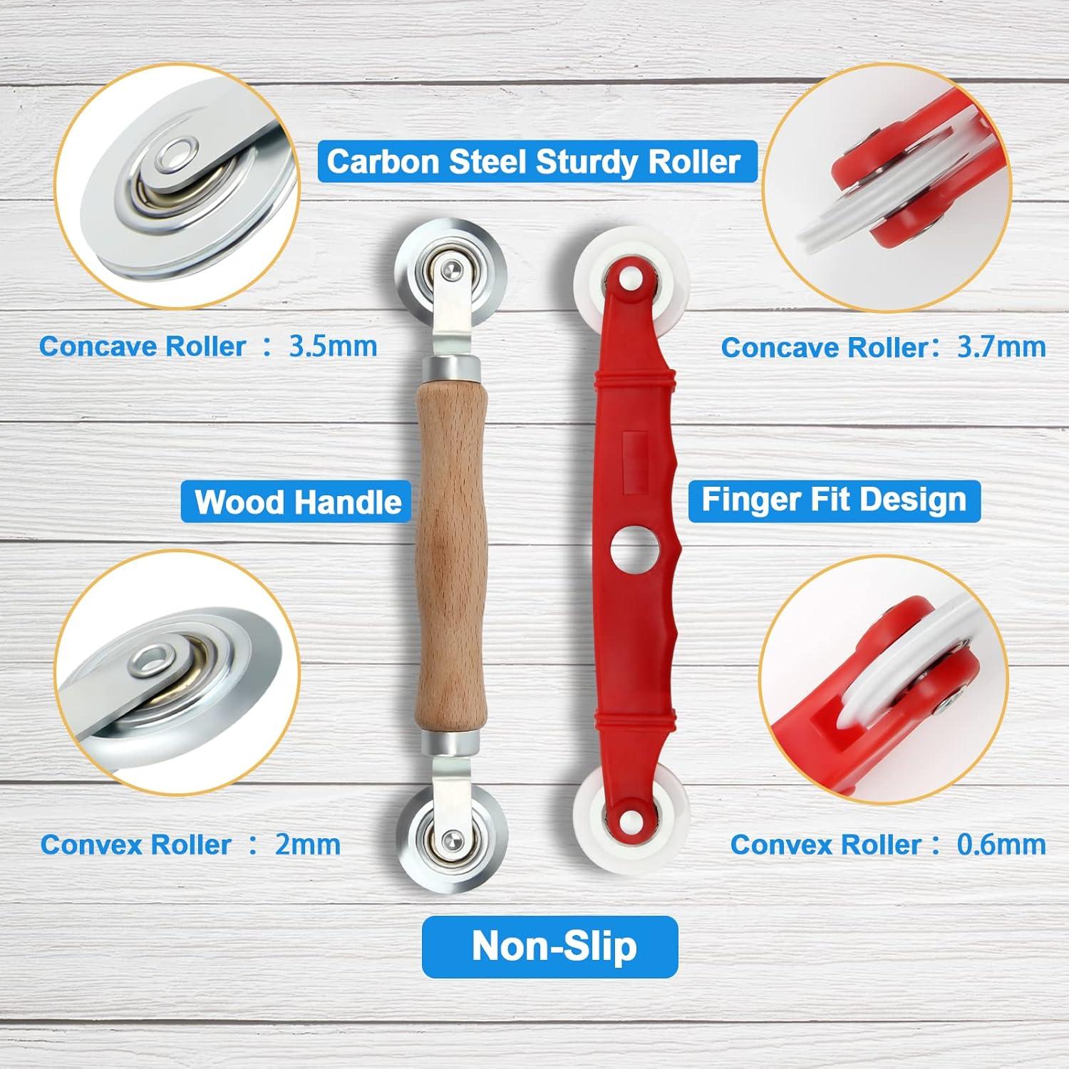 Kit de Reparación de Pantallas de Ventana WIWAPLEX con Rodillo