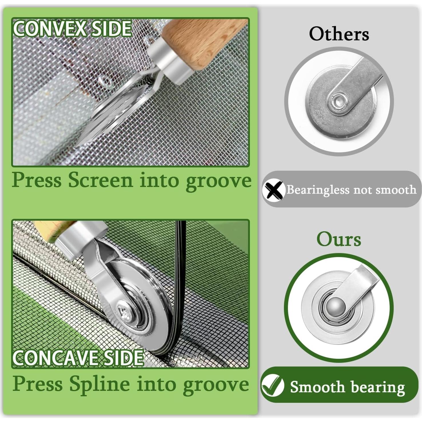 Kit de Reparación de Pantallas King&Charles 3 en 1 con Rodillo