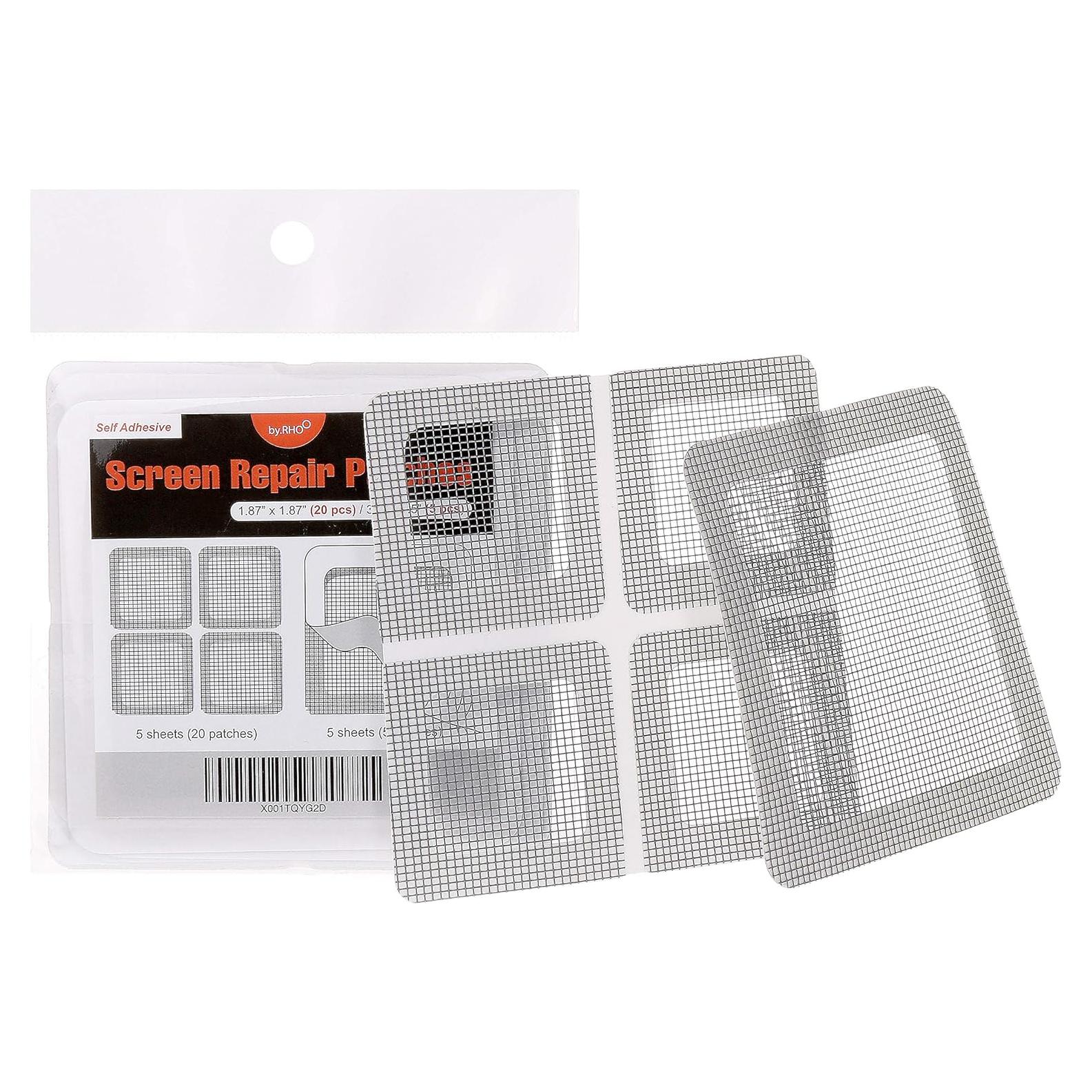 Kit de Reparación de Pantallas by.RHO - 25 Parches Fibra de Vidrio