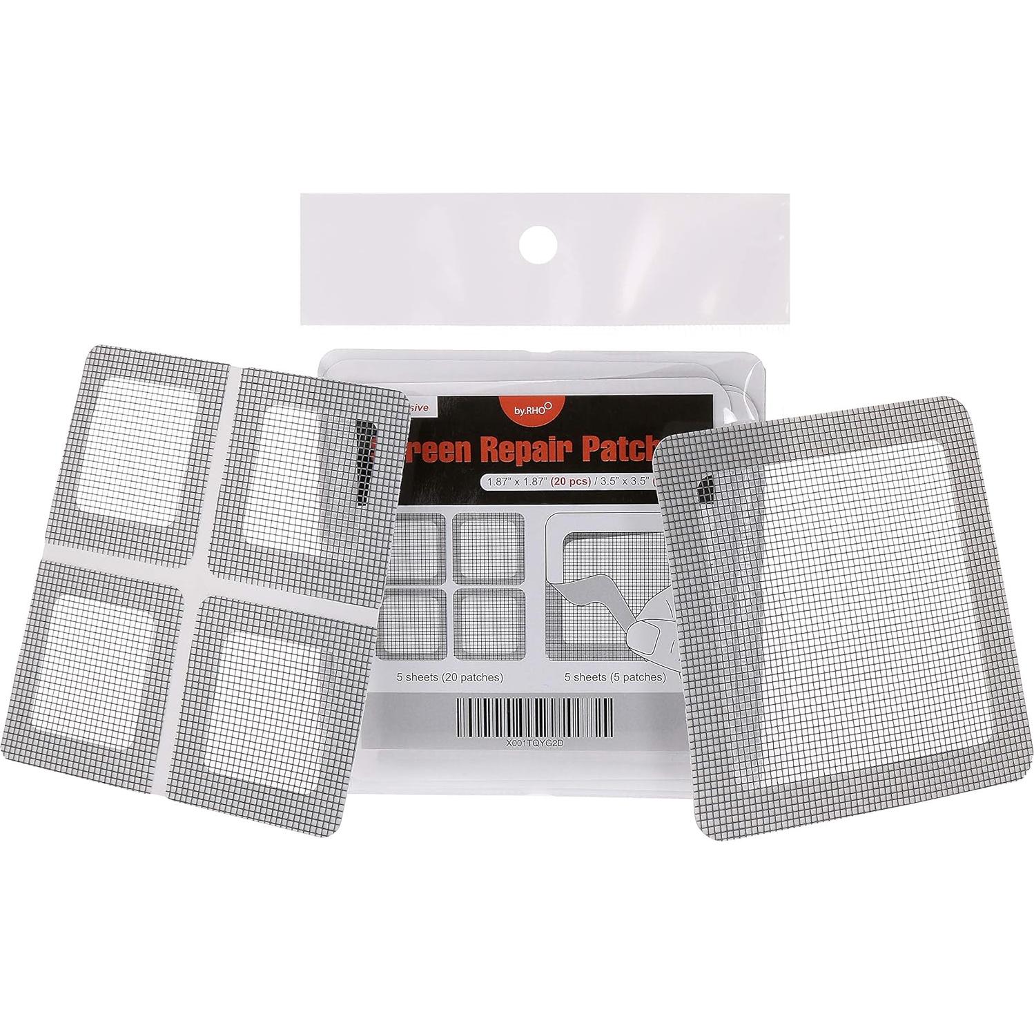 Kit de Reparación de Pantallas by.RHO - 25 Parches Fibra de Vidrio