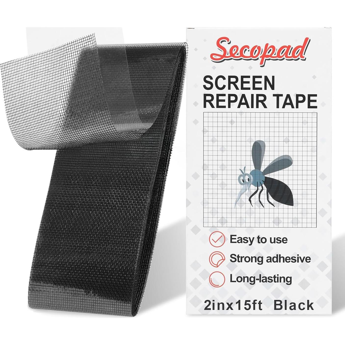 Cinta de Reparación de Pantalla Negra 5cm x 4.57m y Kit de Reemplazo