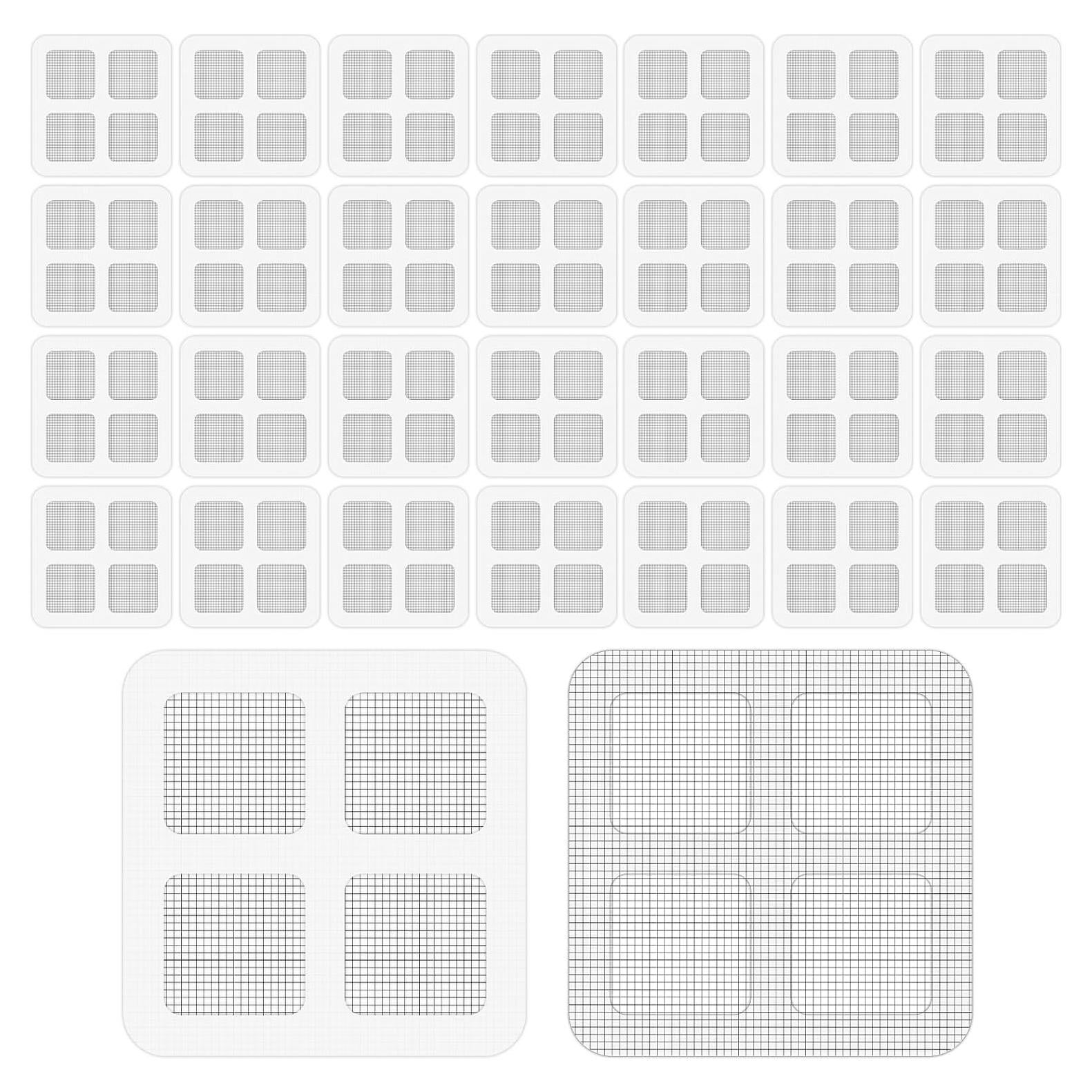 Kit de Parches de Reparación de Pantallas Qulkws 30pcs 10x10cm