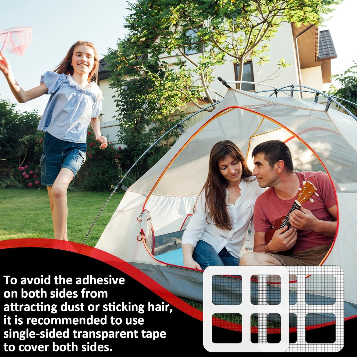 Kit de Parches de Reparación de Pantallas Qulkws 30pcs 10x10cm