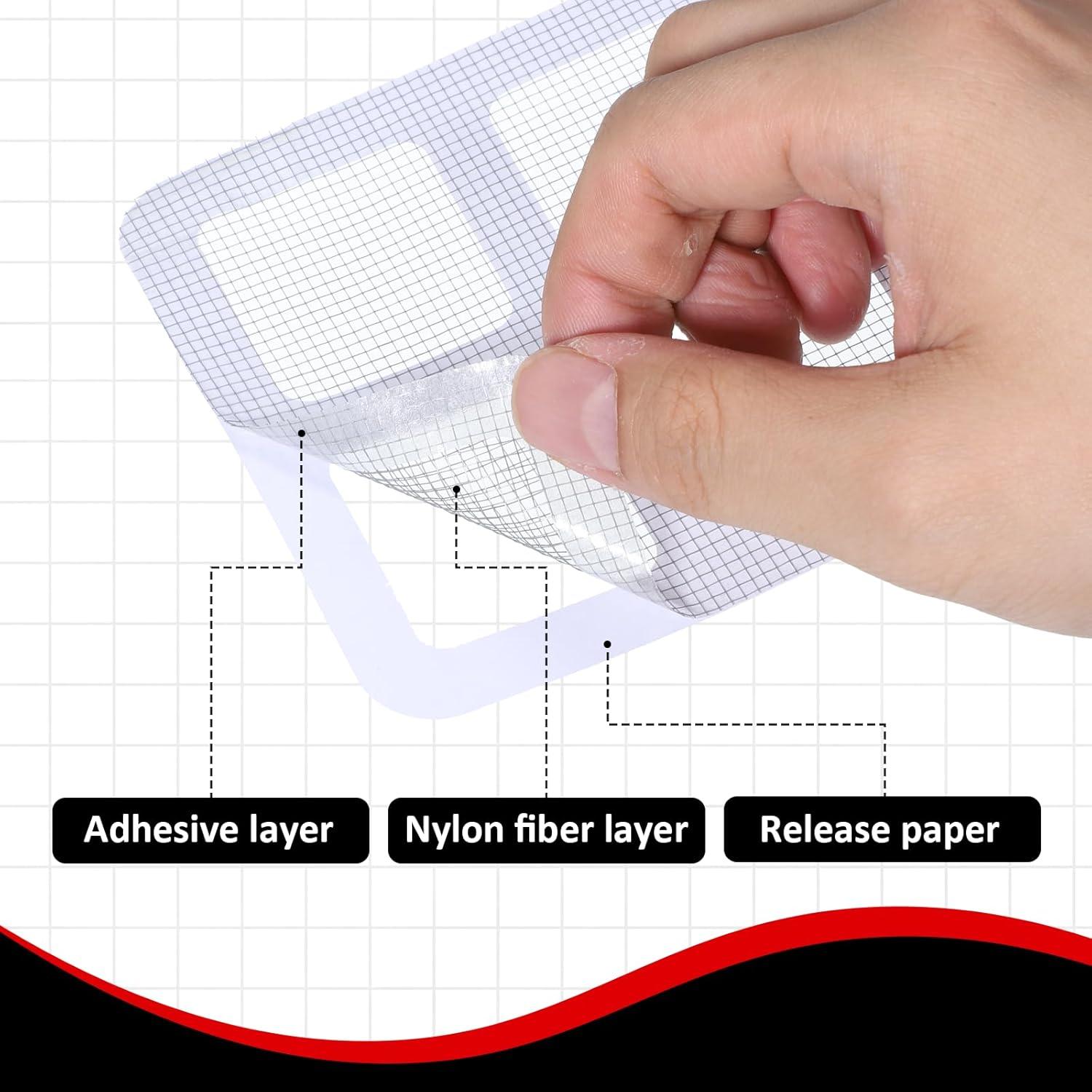 Kit de Parches de Reparación de Pantallas Qulkws 30pcs 10x10cm