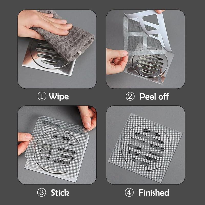 30 Piezas Captadores de Cabello Desechables TUCEWP 10.16 cm