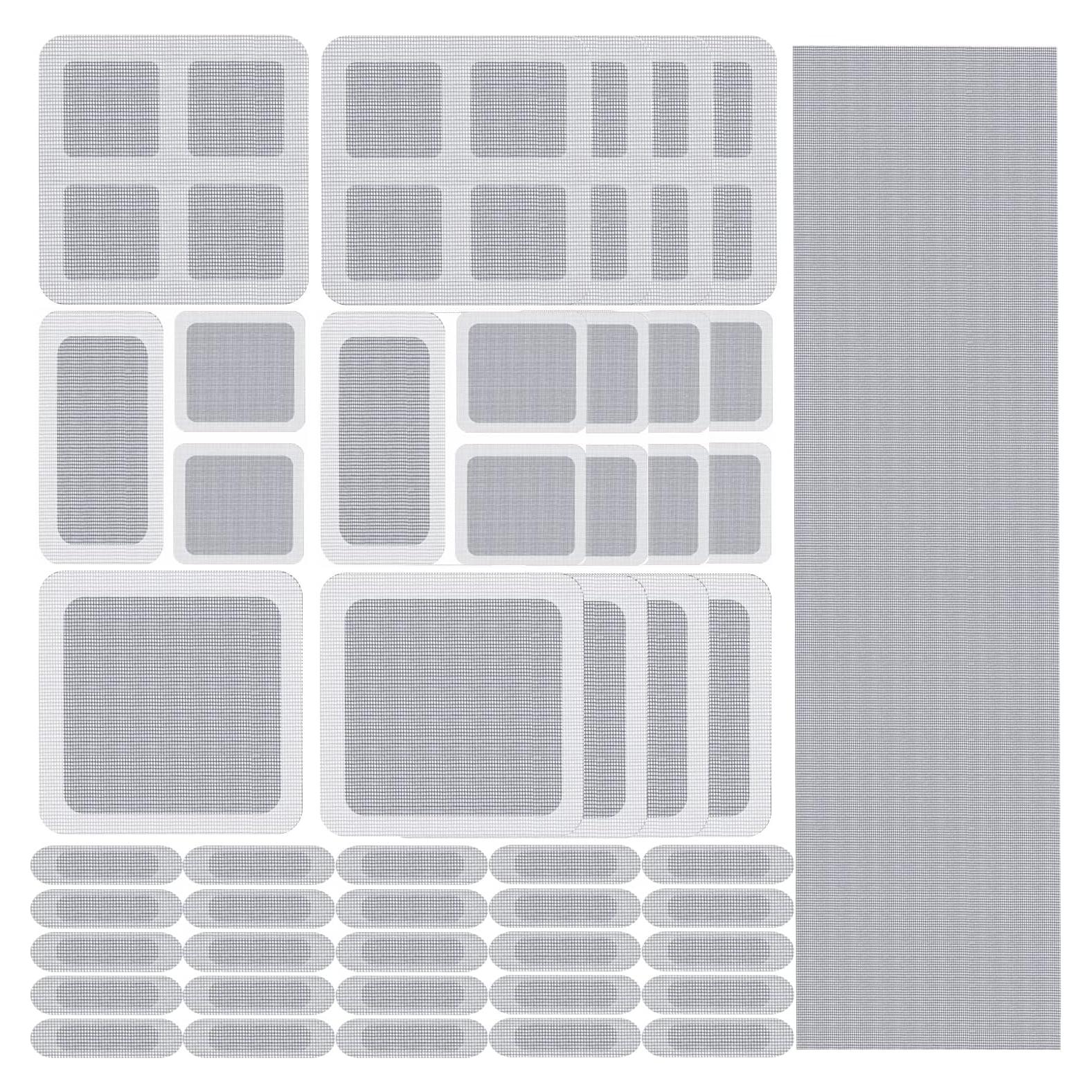 Kit de Reparación de Pantallas de Ventana VEINARDYL 20 Piezas 2m