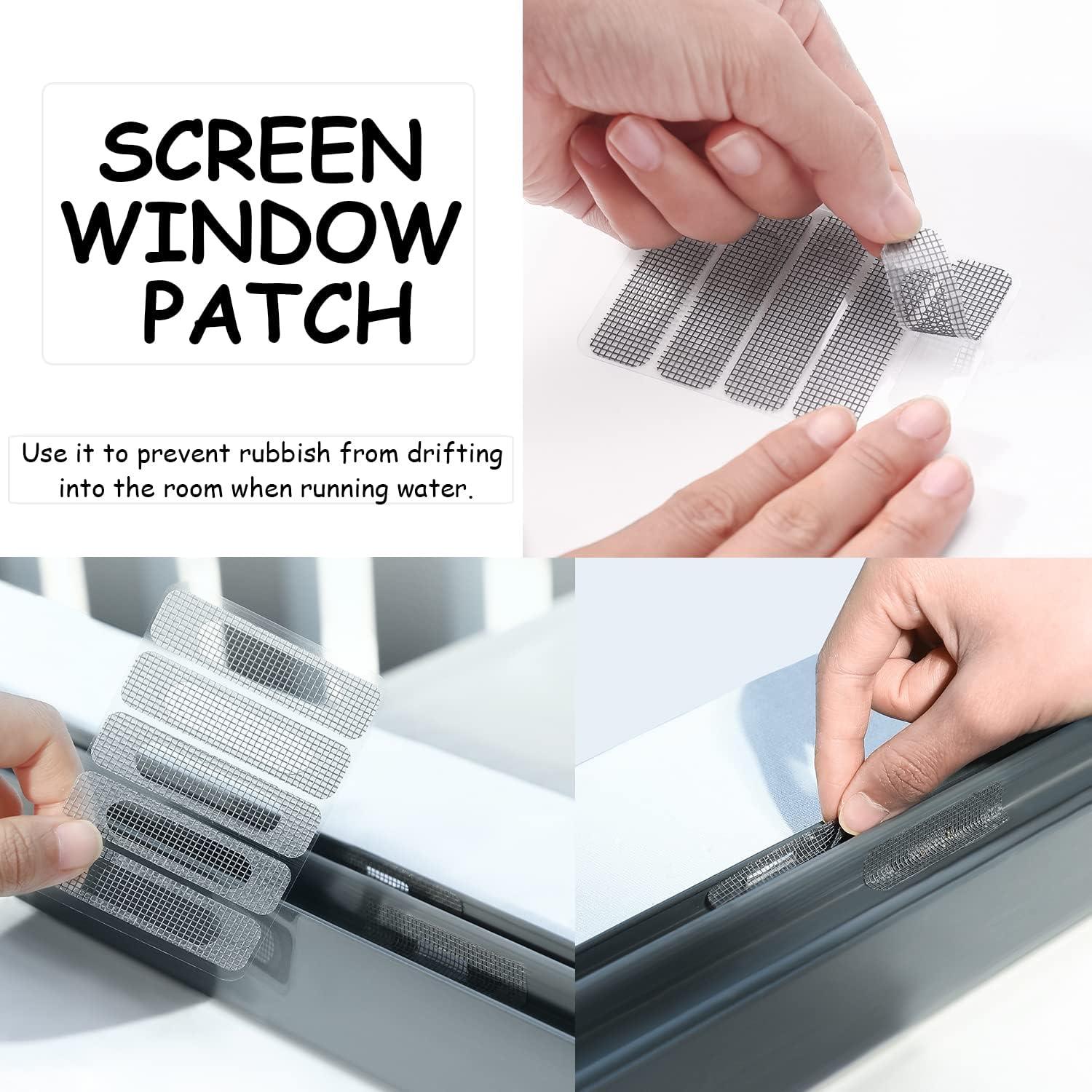 Kit de Reparación de Pantallas de Ventana VEINARDYL 20 Piezas 2m