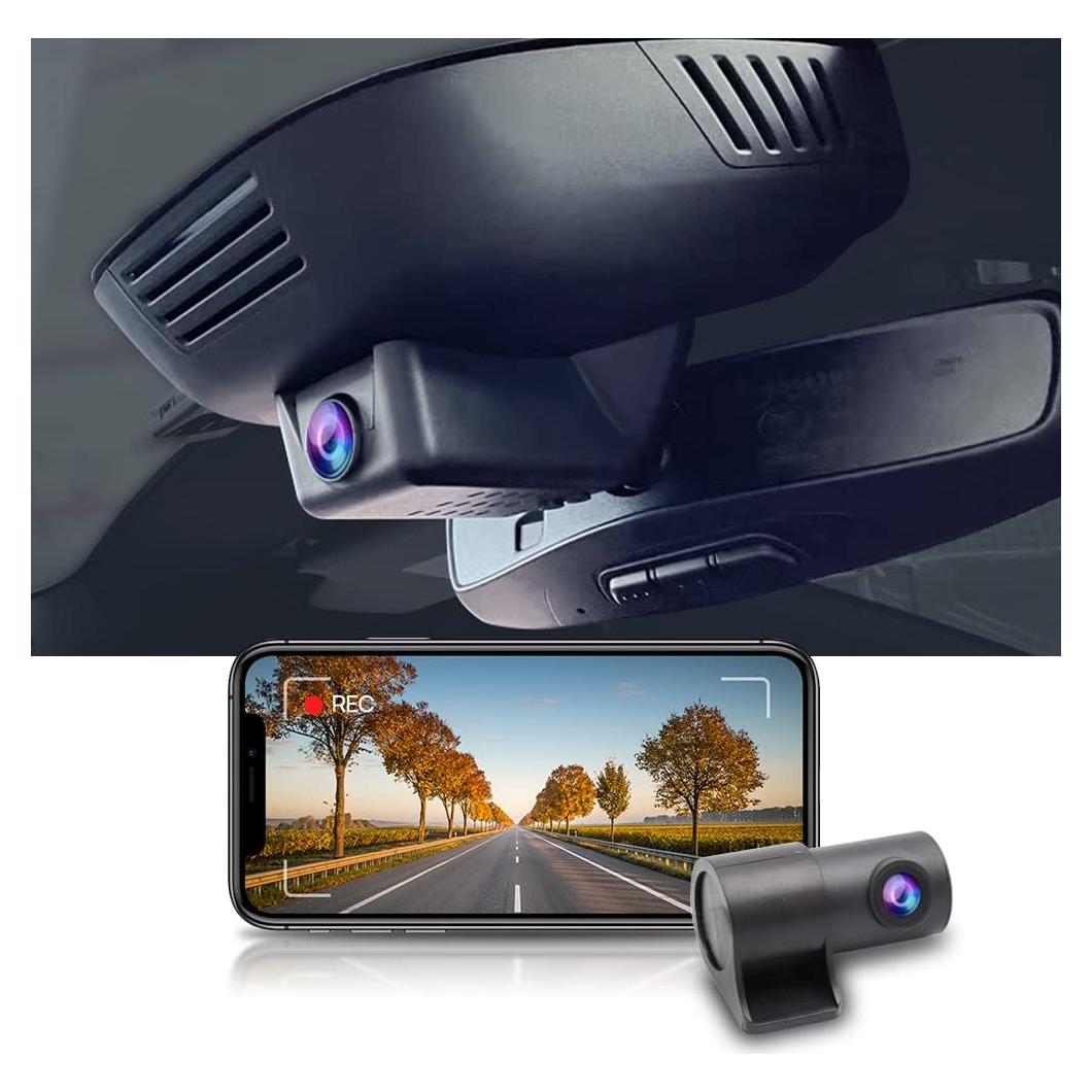 Cámara de Tablero Dual Fitcamx 4K Frontal + 1080P Trasera para Volvo XC40