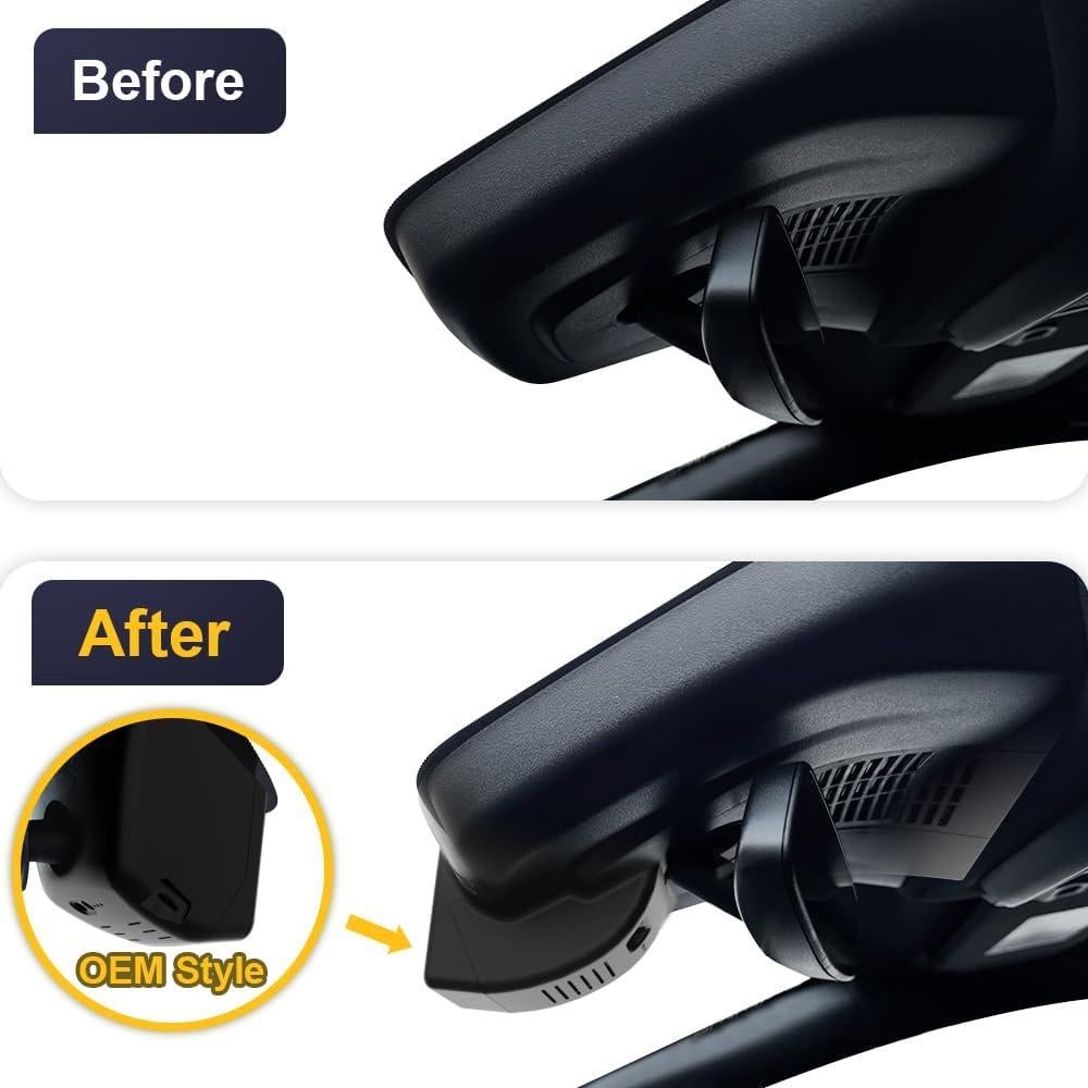 Cámara Dash Fitcamx HD2-D1300 4K Delantera + 1080P Trasera