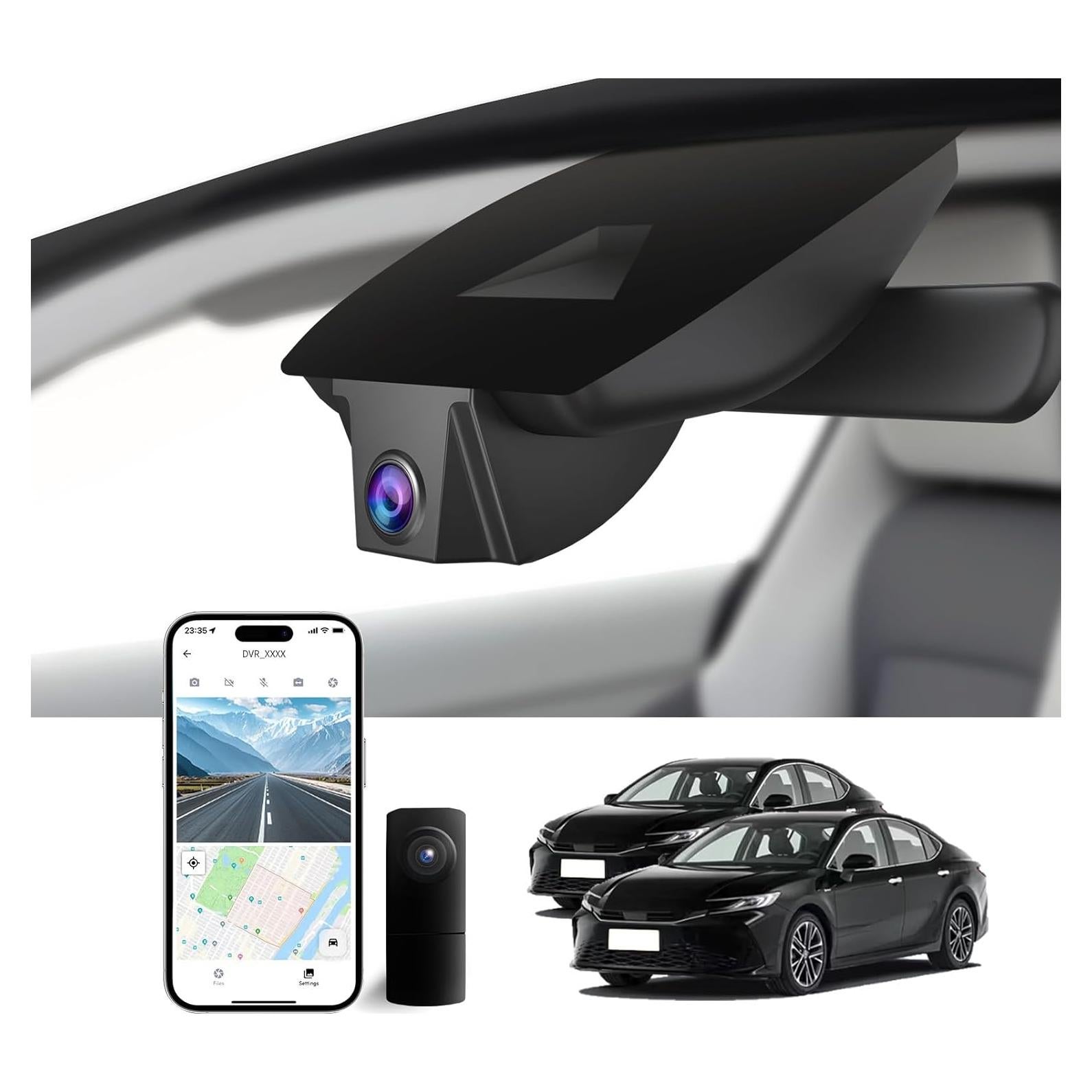 Cámara Dash 4K FUVYMYT para Toyota Camry 2025, Estilo OEM