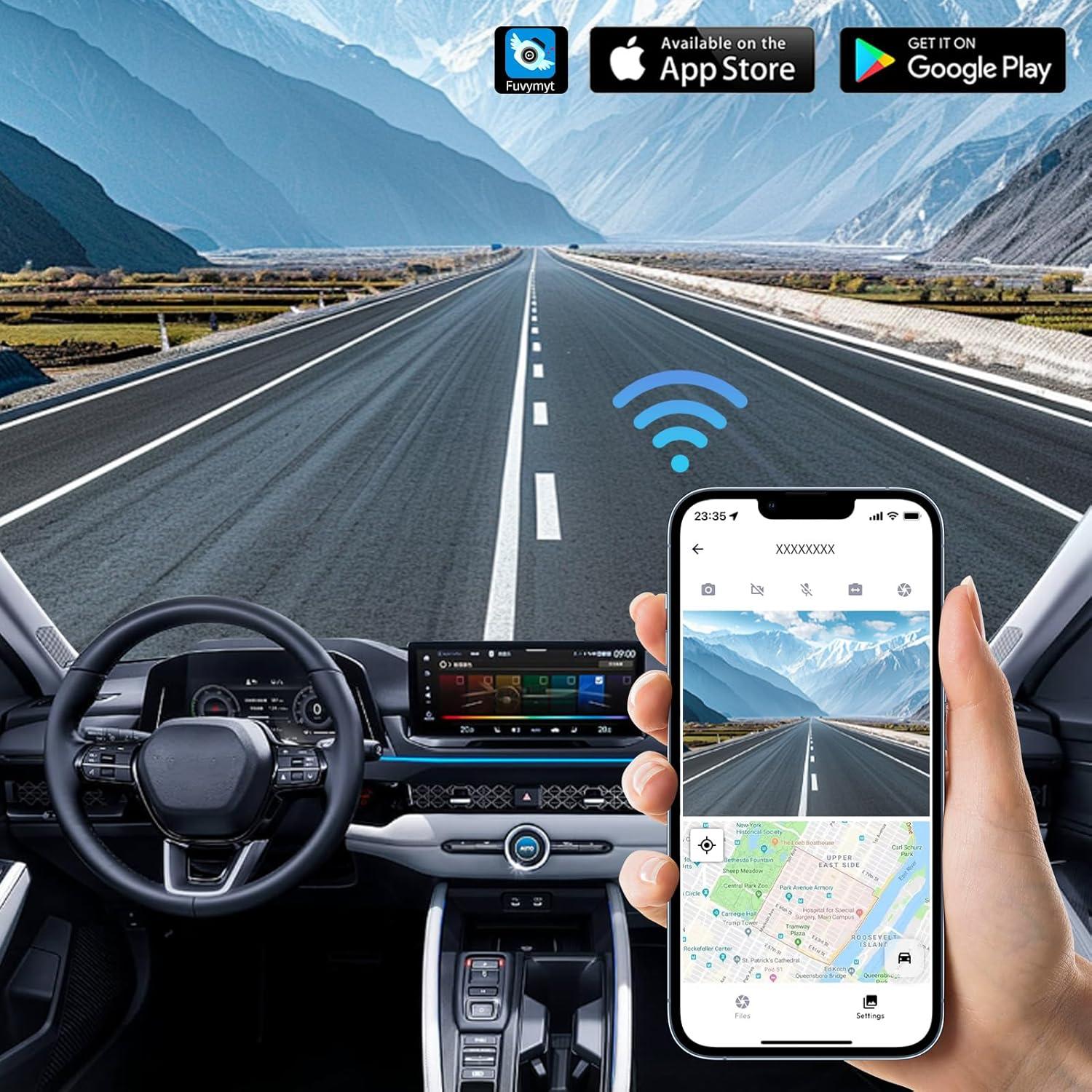 Cámara Dash 4K FUVYMYT para Toyota Camry 2025, Estilo OEM