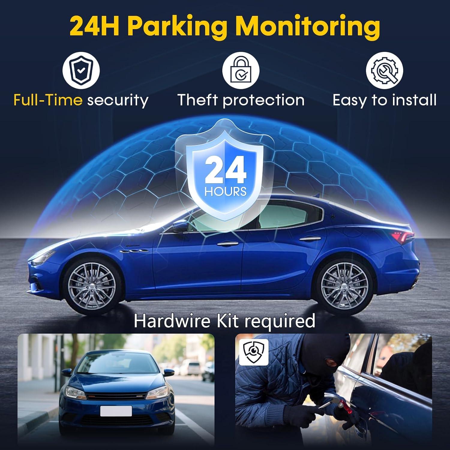 Cámara de tablero dual 4K Befumly con GPS y WiFi