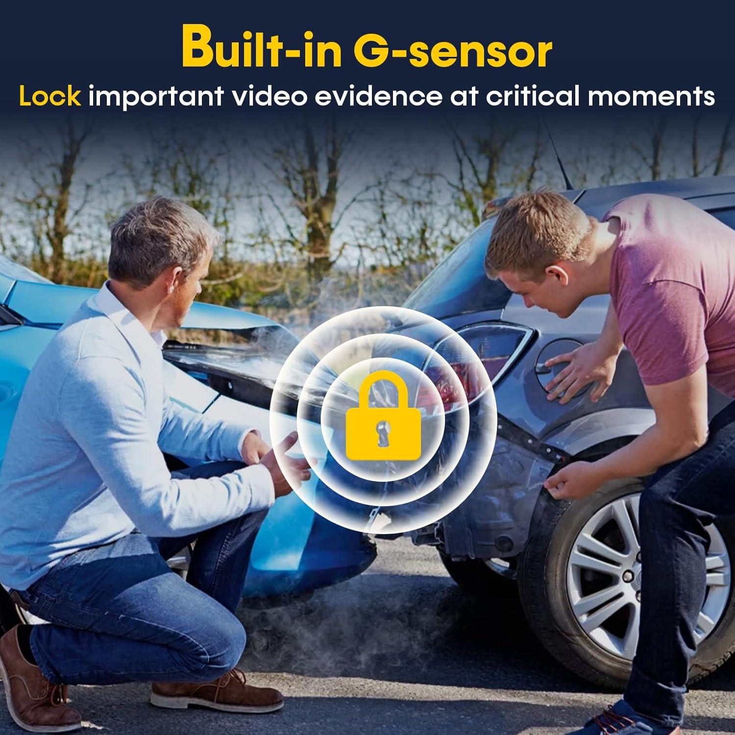 Cámara de tablero dual 4K Befumly con GPS y WiFi