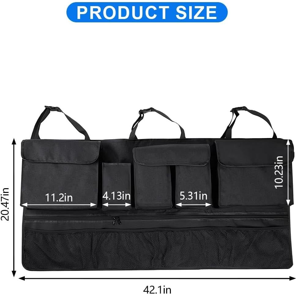 Organizador de Maletero Mandark, Bolsa de Almacenamiento 106.68x52.07cm