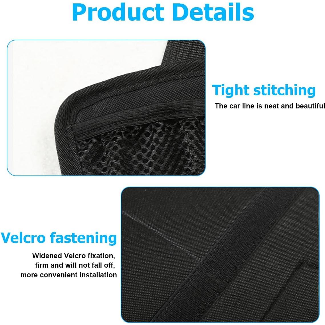 Organizador de Maletero HZEL, Bolsa Plegable 45x34cm Negro