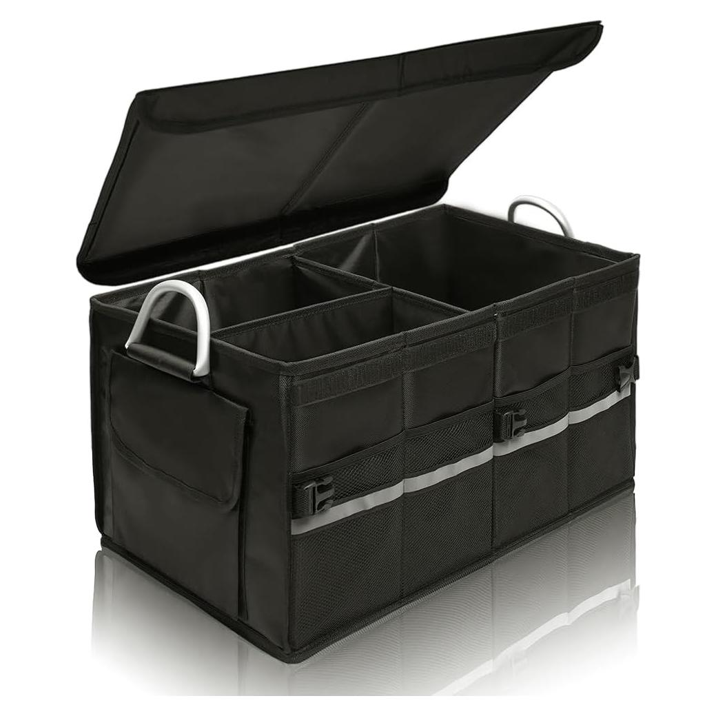 Organizador de Maletero Plegable Tongketec 55L Impermeable Negro