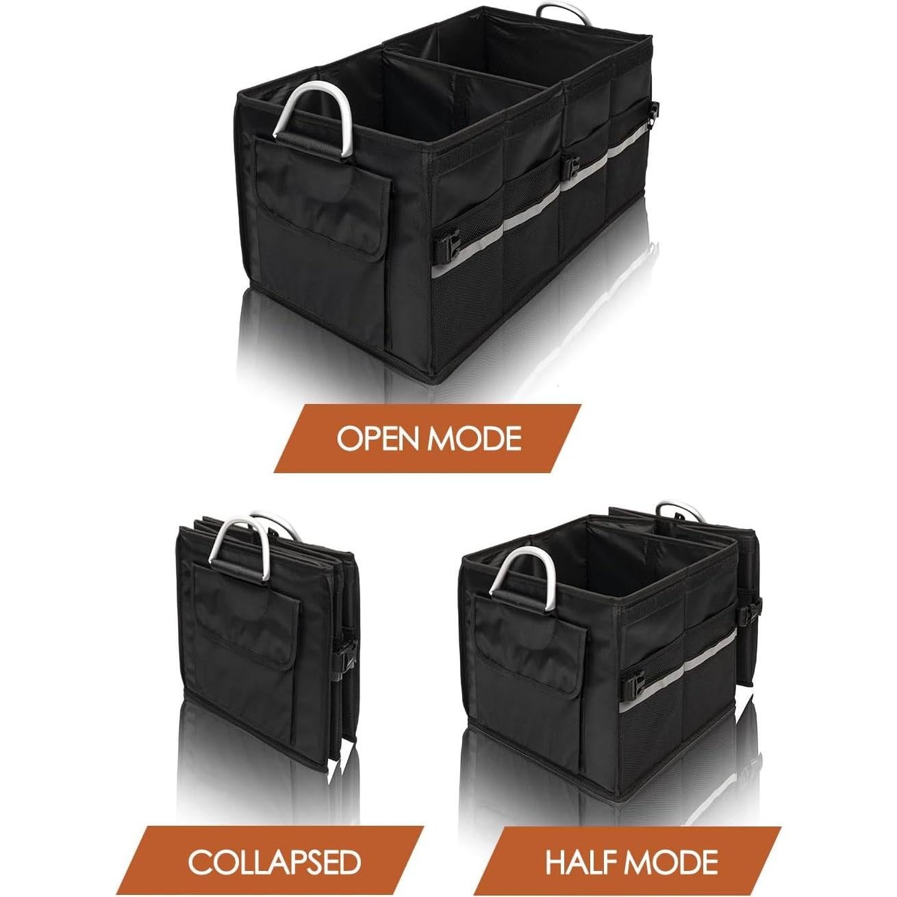 Organizador de Maletero Plegable Tongketec 55L Impermeable Negro