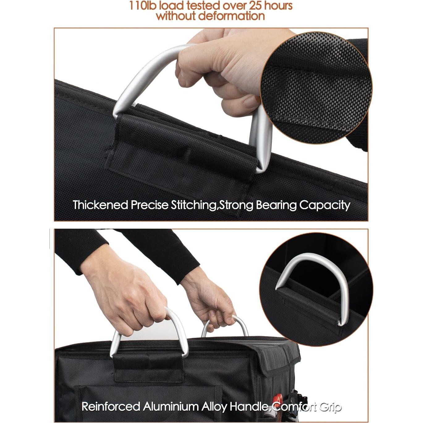 Organizador de Maletero Plegable Tongketec 55L Impermeable Negro