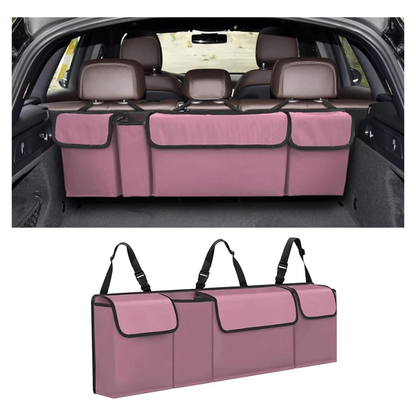 Organizador de Maletero de Coche Honibaoto Rosa Impermeable