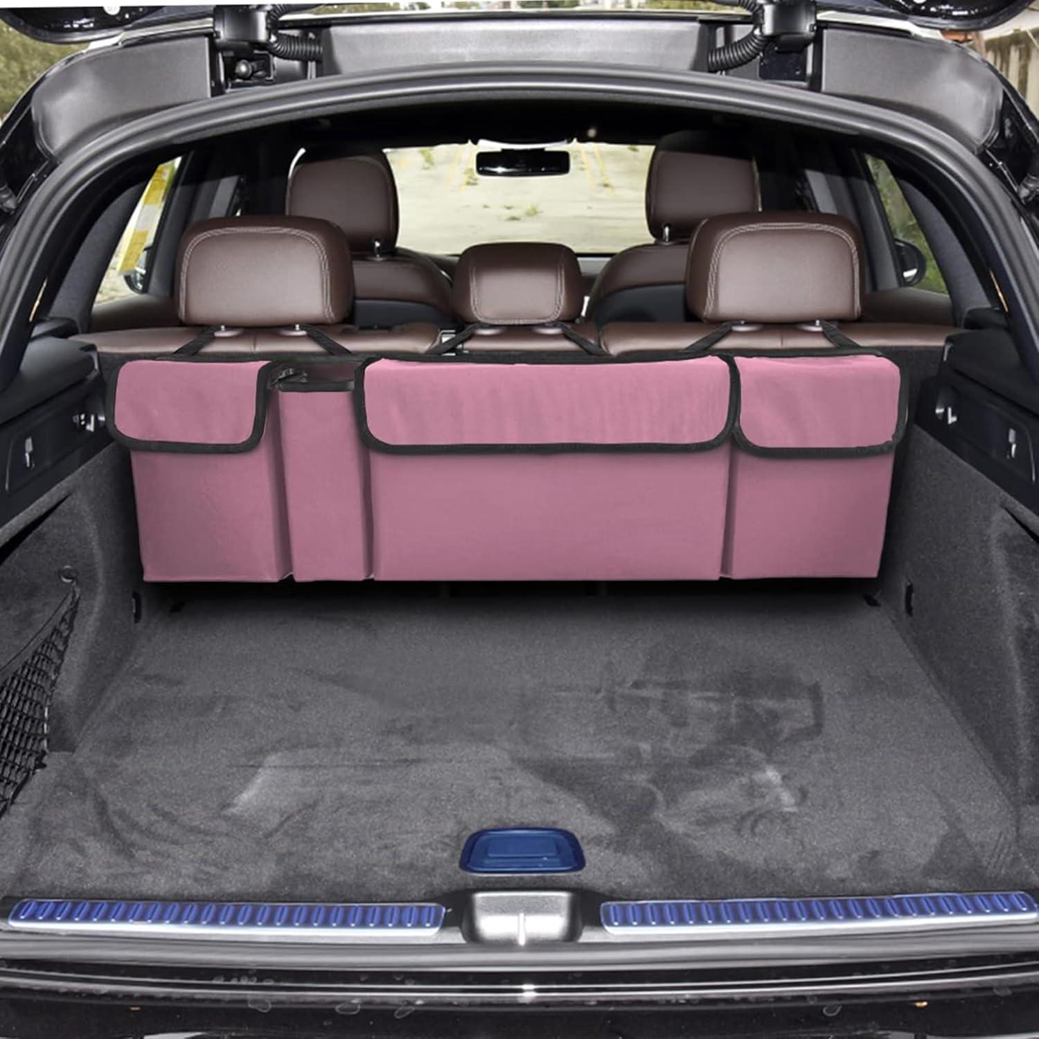 Organizador de Maletero de Coche Honibaoto Rosa Impermeable