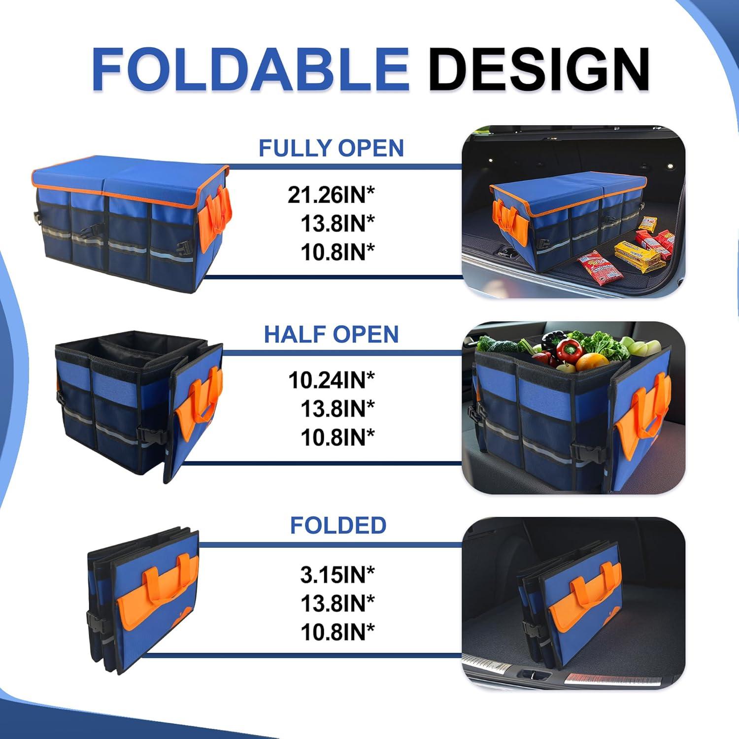Organizador de Maletero Cosell SL-Organizer 54L Plegable
