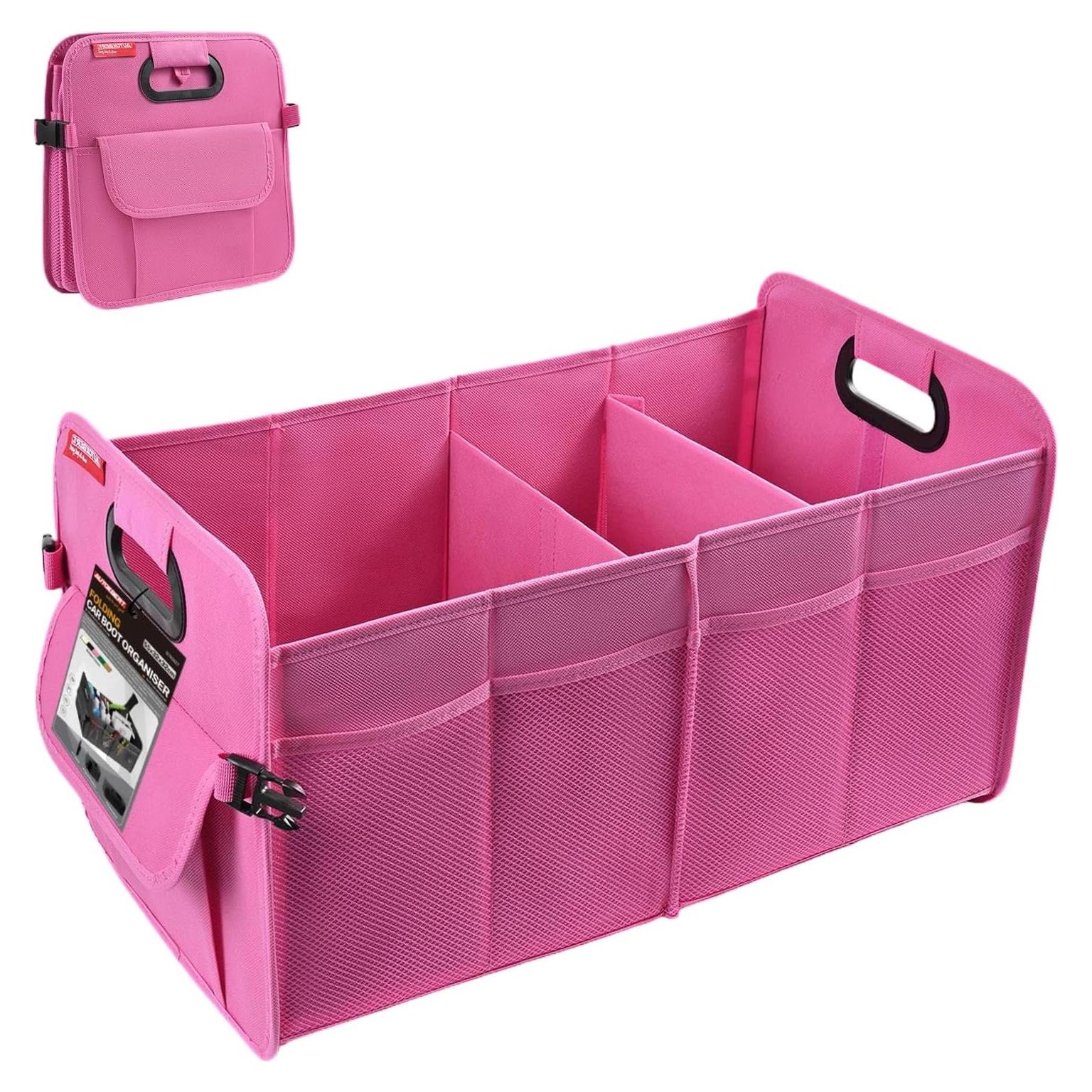 Organizador de Maletero Plegable OEMASSIVE 55L Rosa
