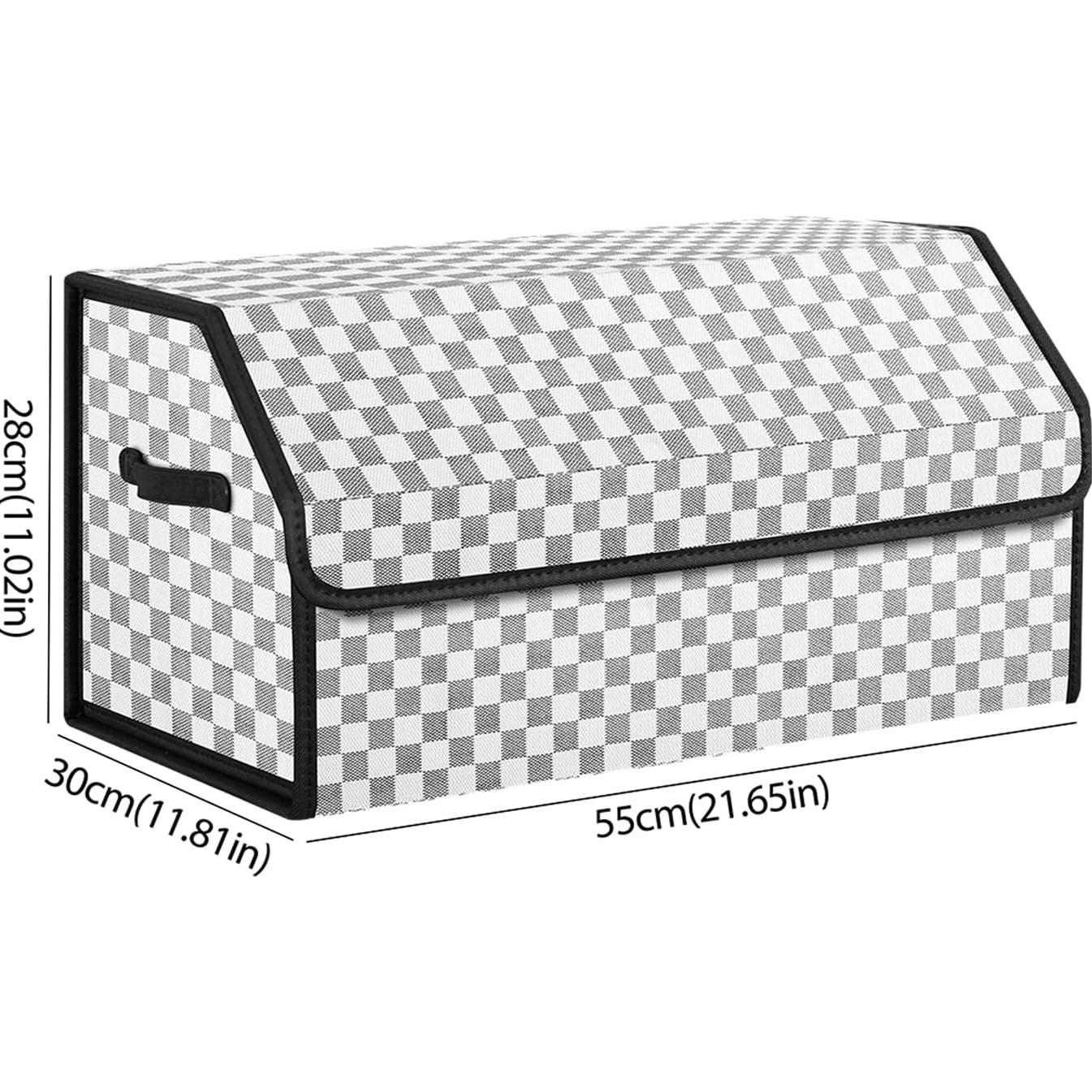 Organizador de Maletero Kingmise Plegable Cuero Grande