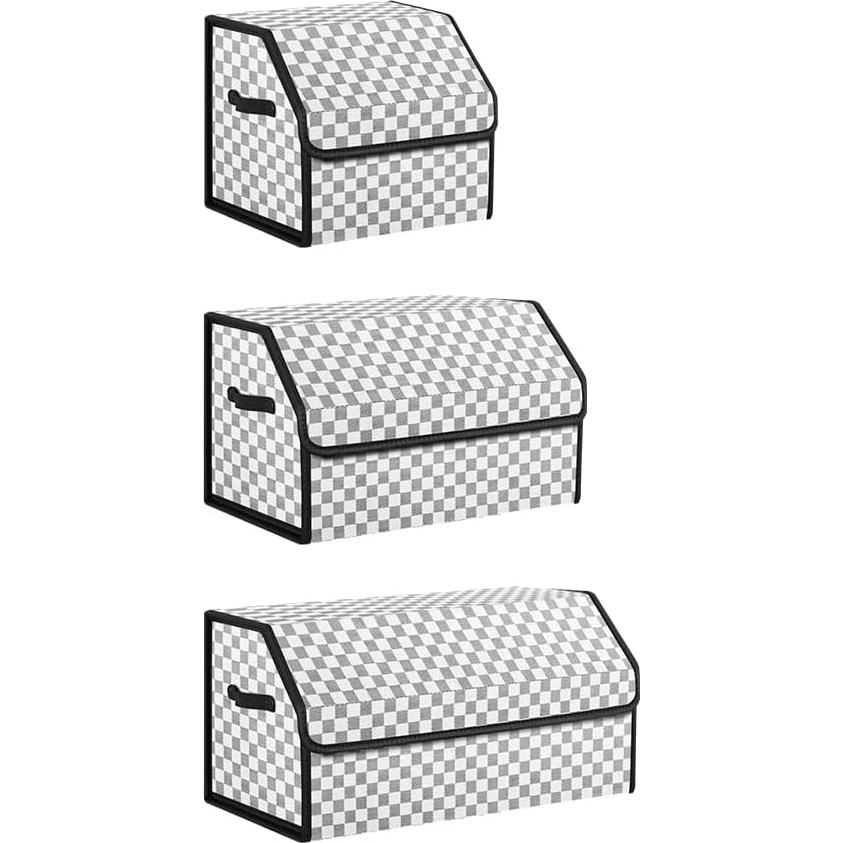 Organizador de Maletero Kingmise Plegable Cuero Grande