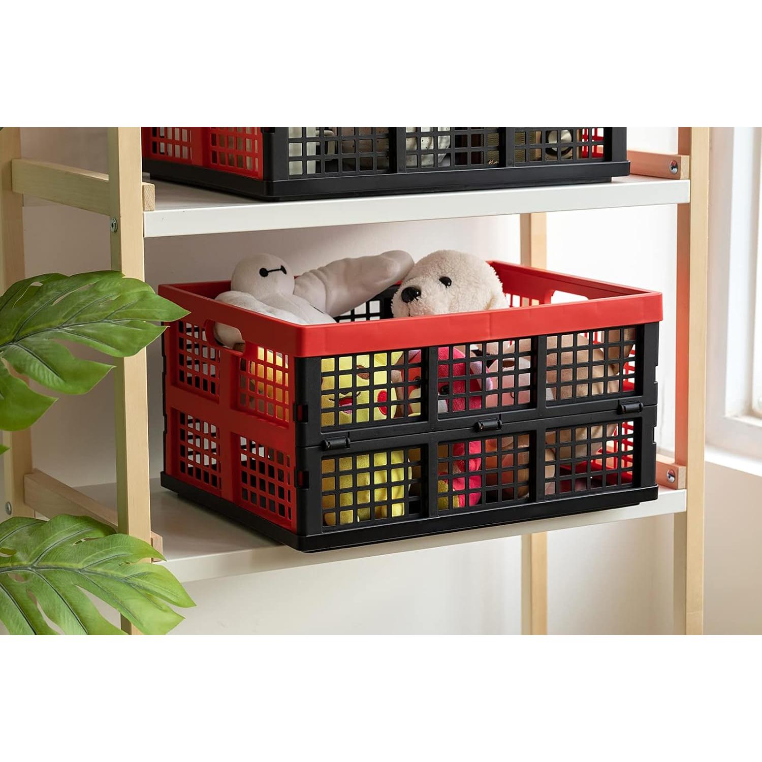 Cajas de Almacenamiento Plegables Esliter 34L - Paquete de 3