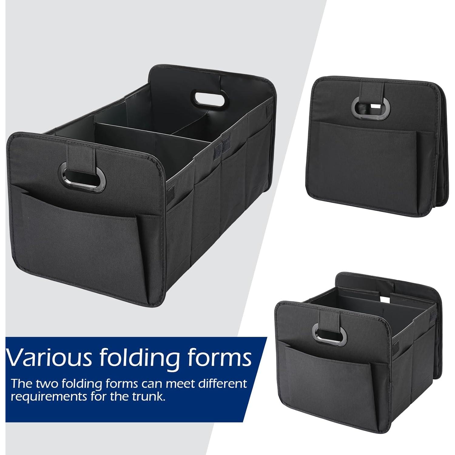 Organizador de Maletero Plegable DEEZOMO 63L Impermeable Negro