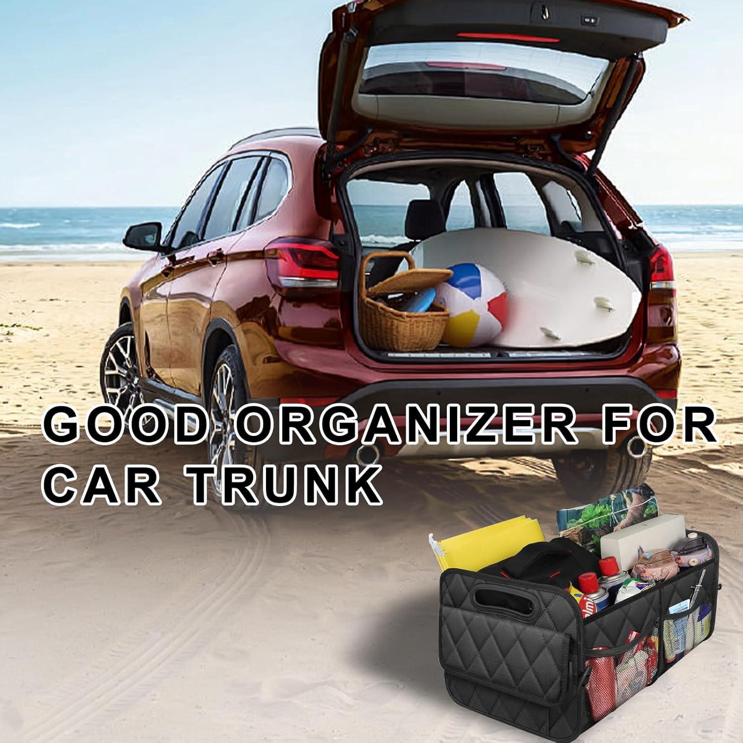 Organizador de Maletero de Coche NYTKL Blanco Impermeable