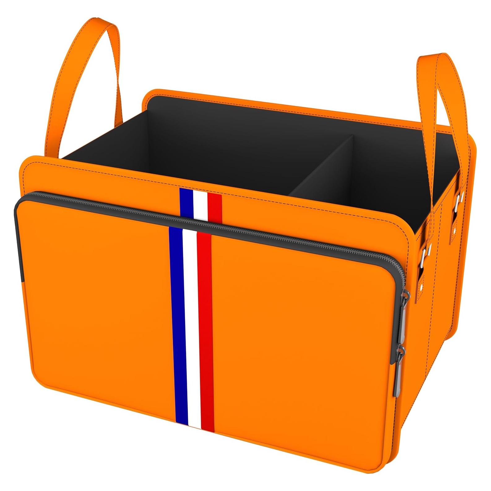 Organizador de Maletero Homeve Impermeable 3 Compartimentos Naranja